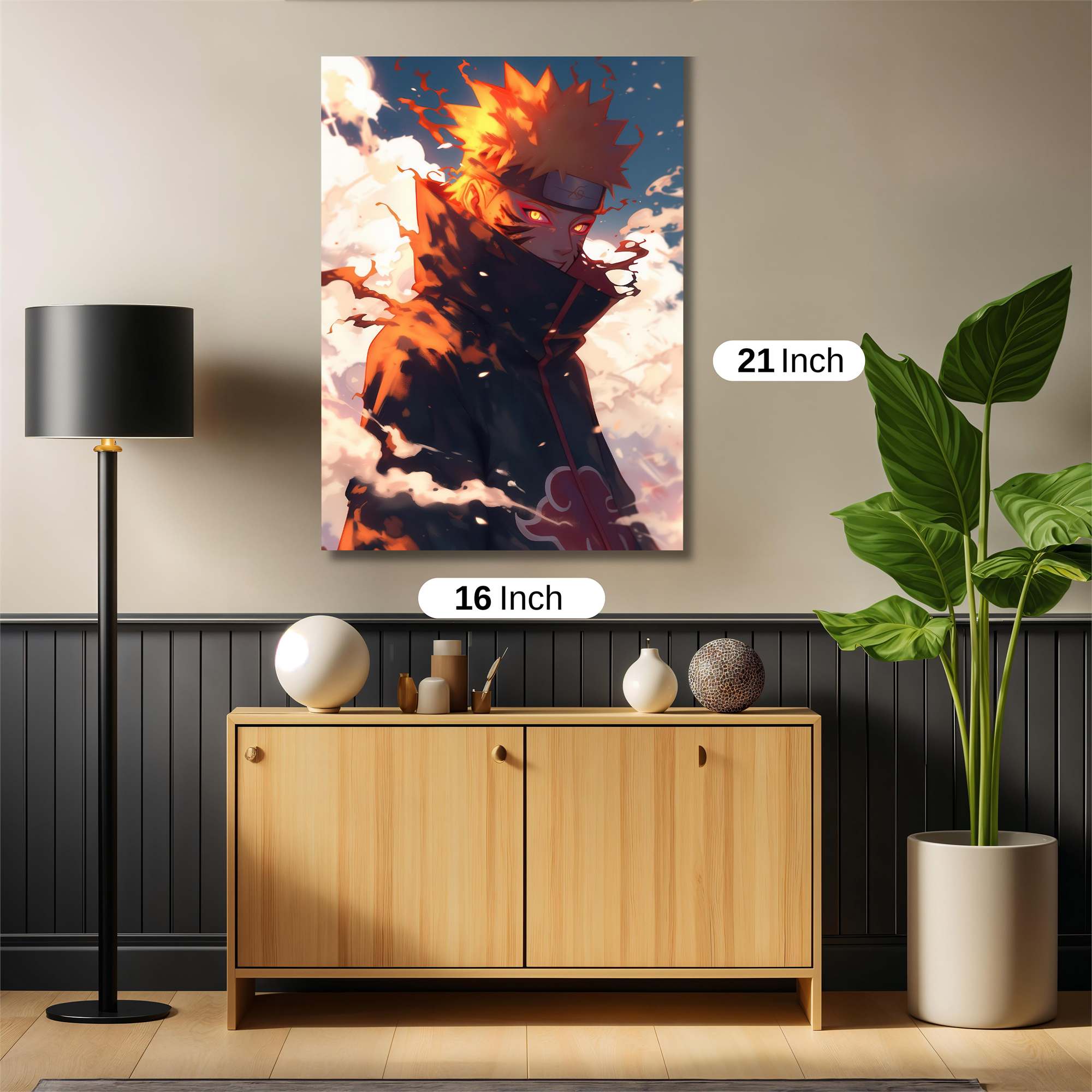 Naruto Ascendant Safe Wall Magnetic / M