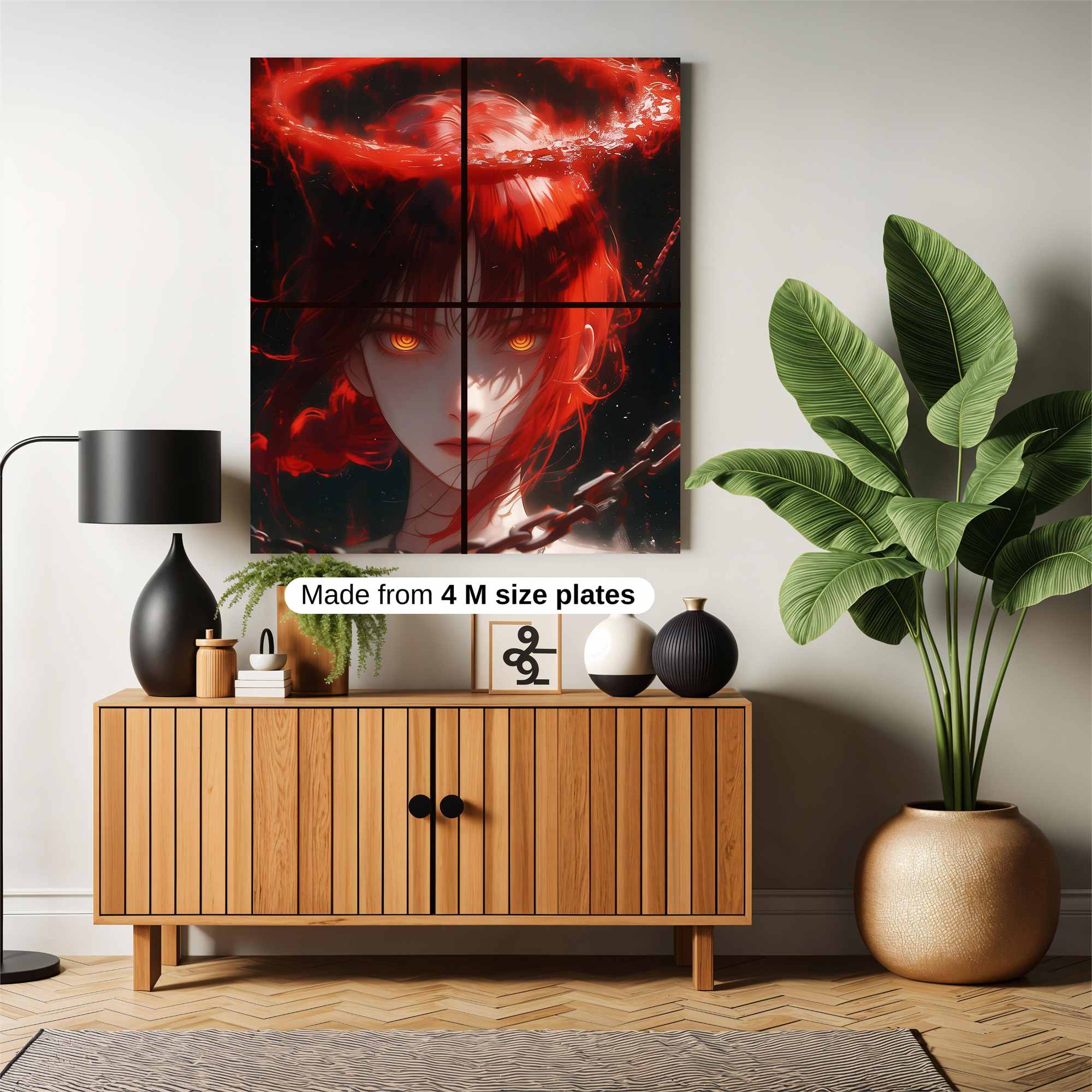 Crimson Halo Safe Wall Magnetic / M