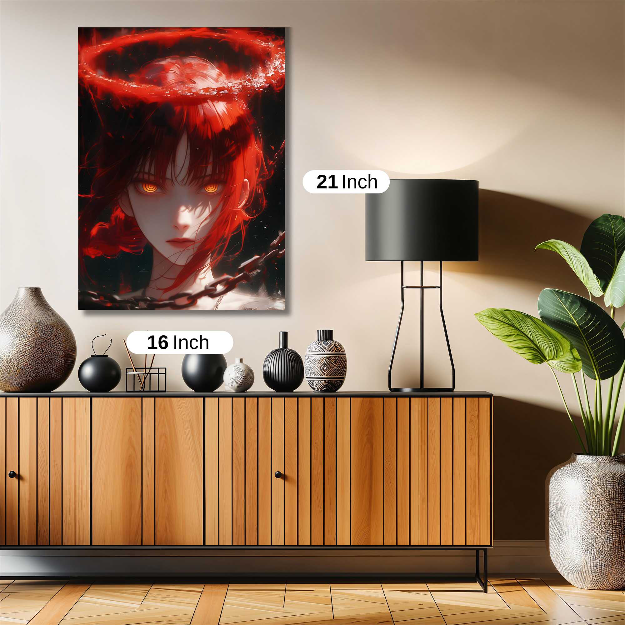 Crimson Halo Safe Wall Magnetic / M