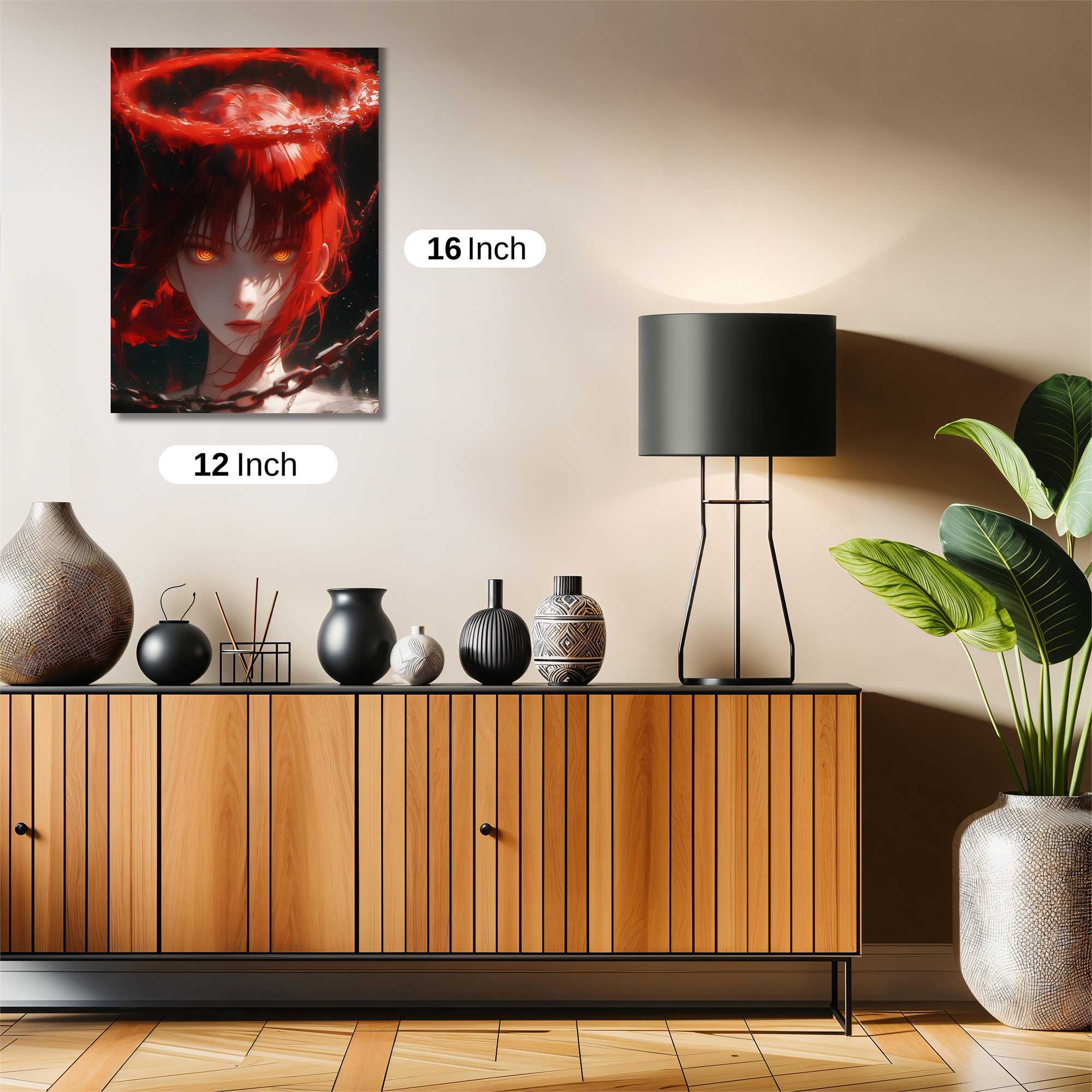 Crimson Halo Safe Wall Magnetic / M