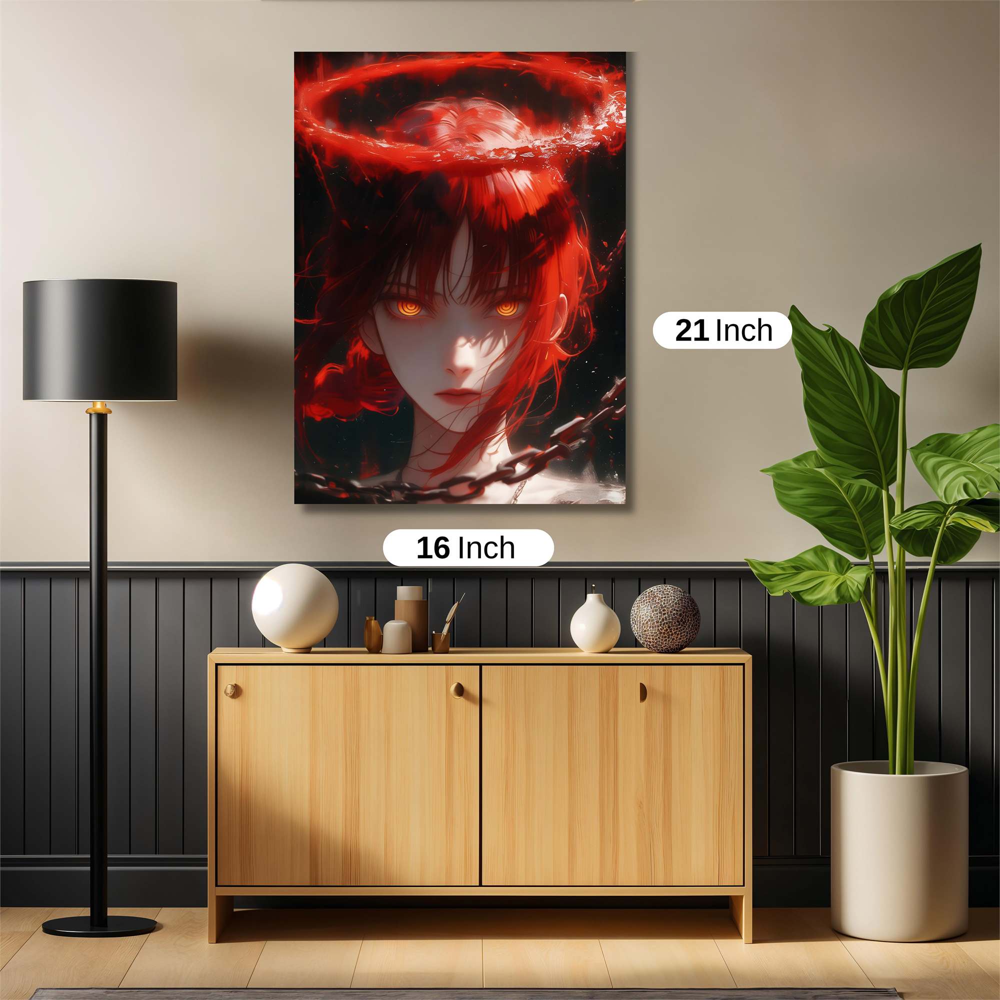 Crimson Halo Safe Wall Magnetic / M