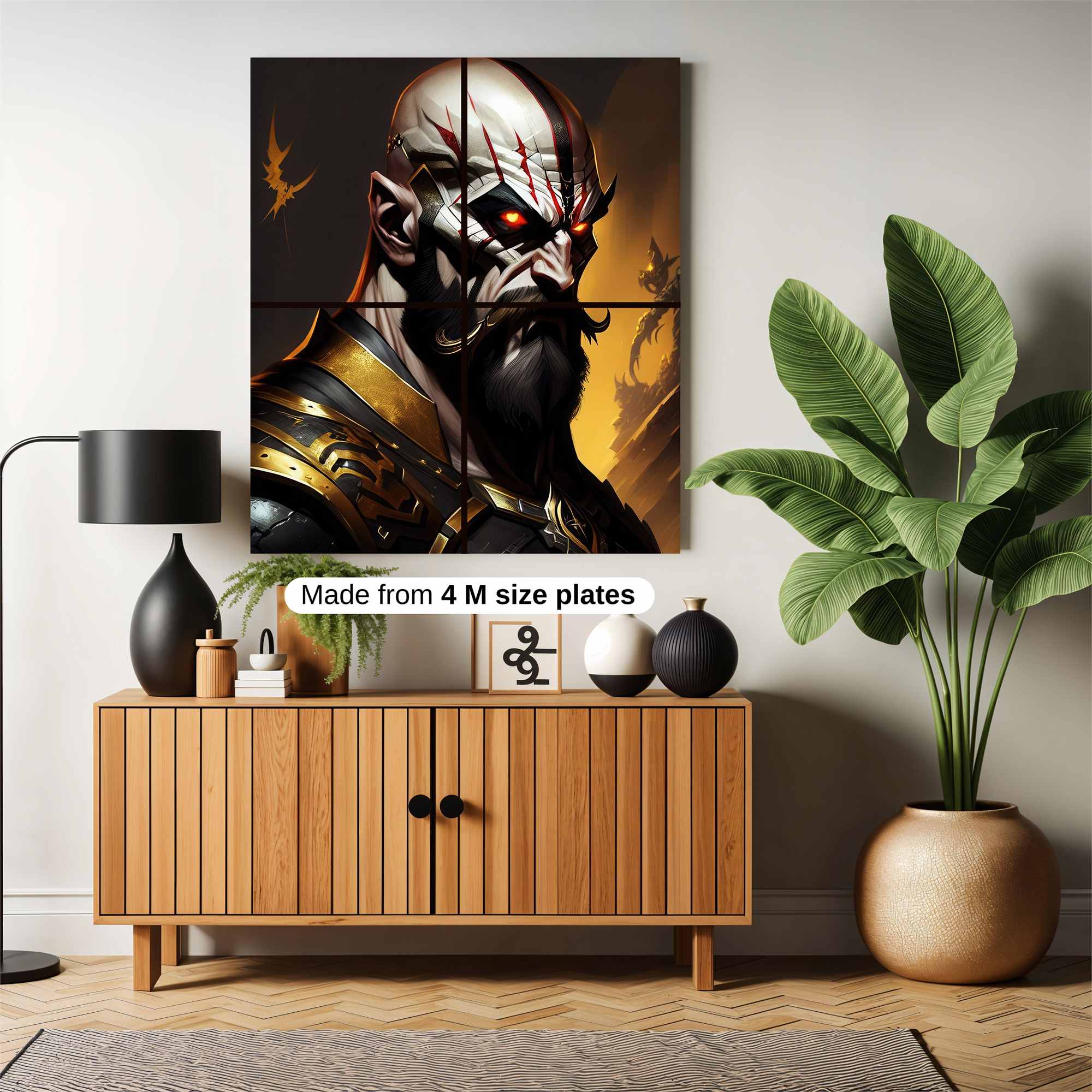 Kratos Enraged Safe Wall Magnetic / M
