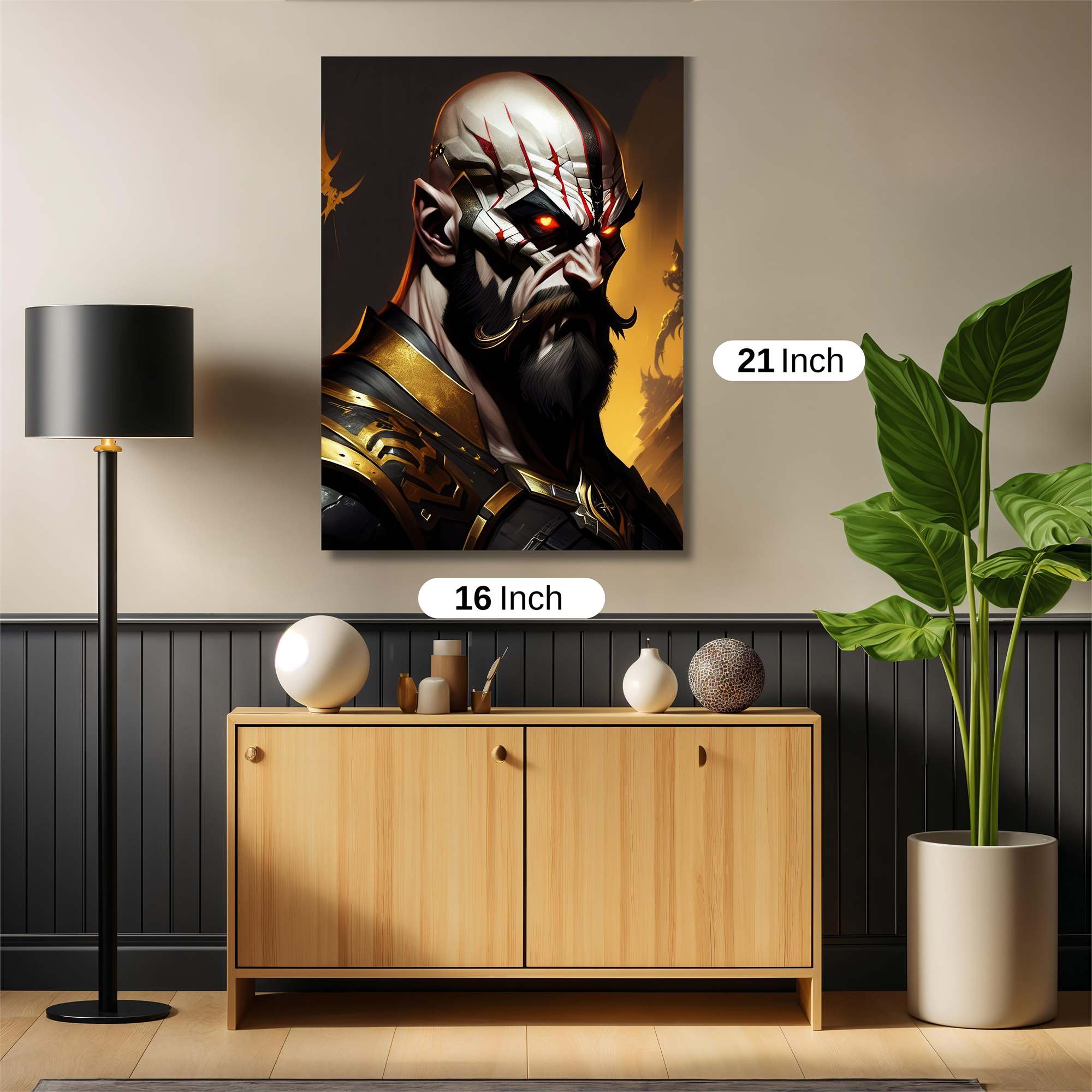 Kratos Enraged Safe Wall Magnetic / M