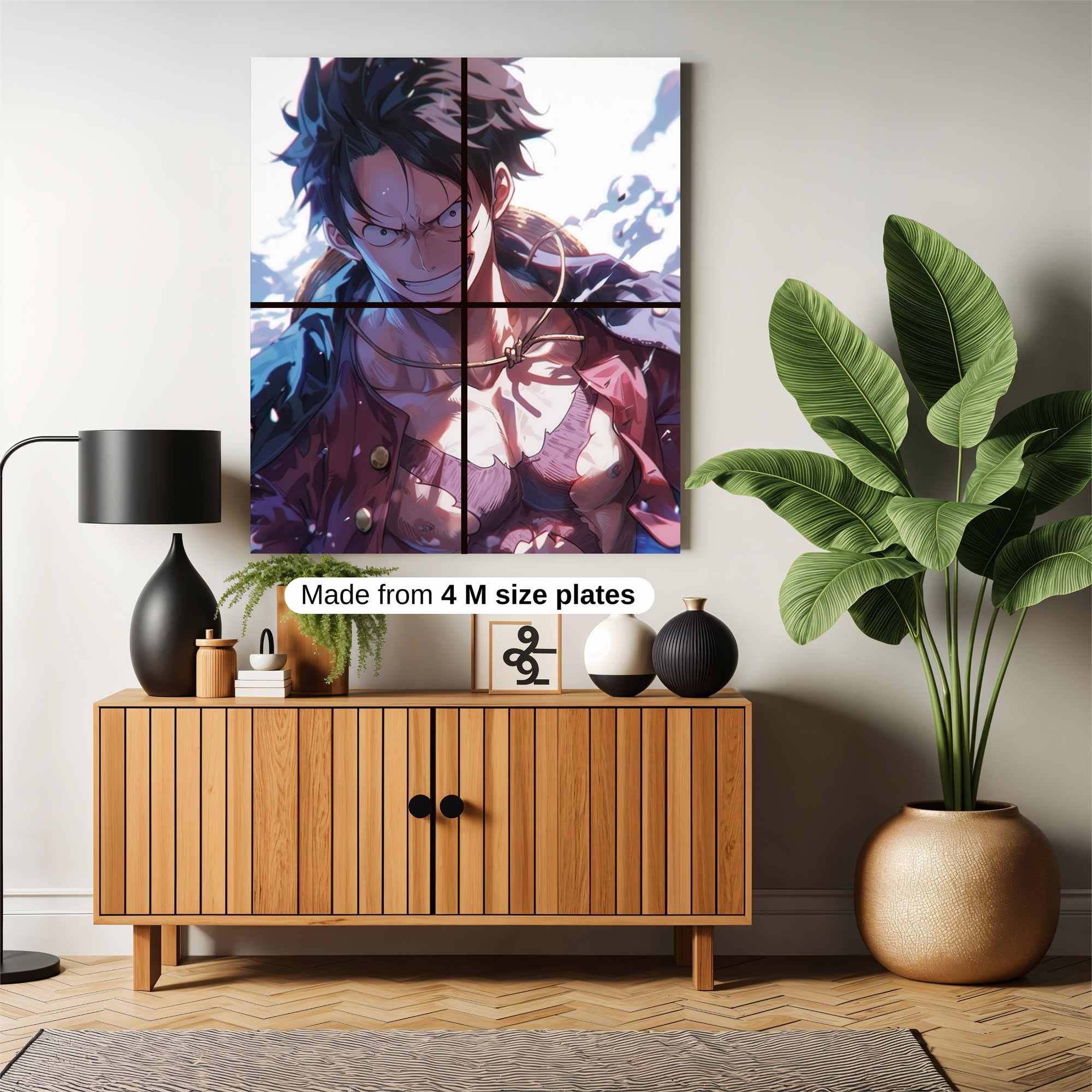 Luffy Radiant Safe Wall Magnetic / M