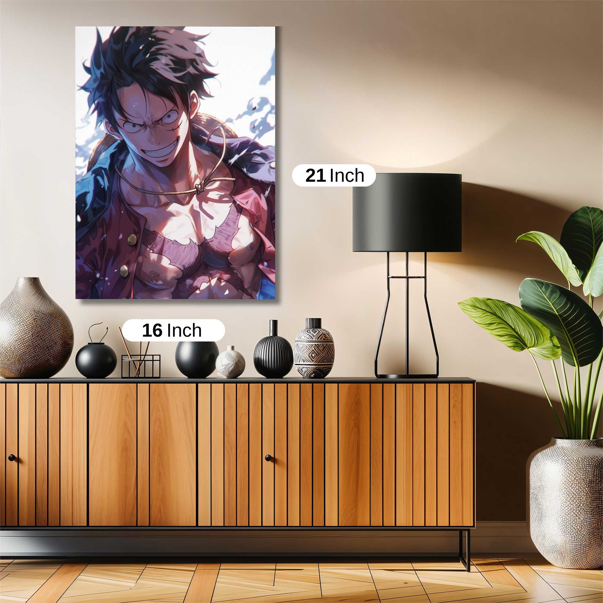 Luffy Radiant Safe Wall Magnetic / M