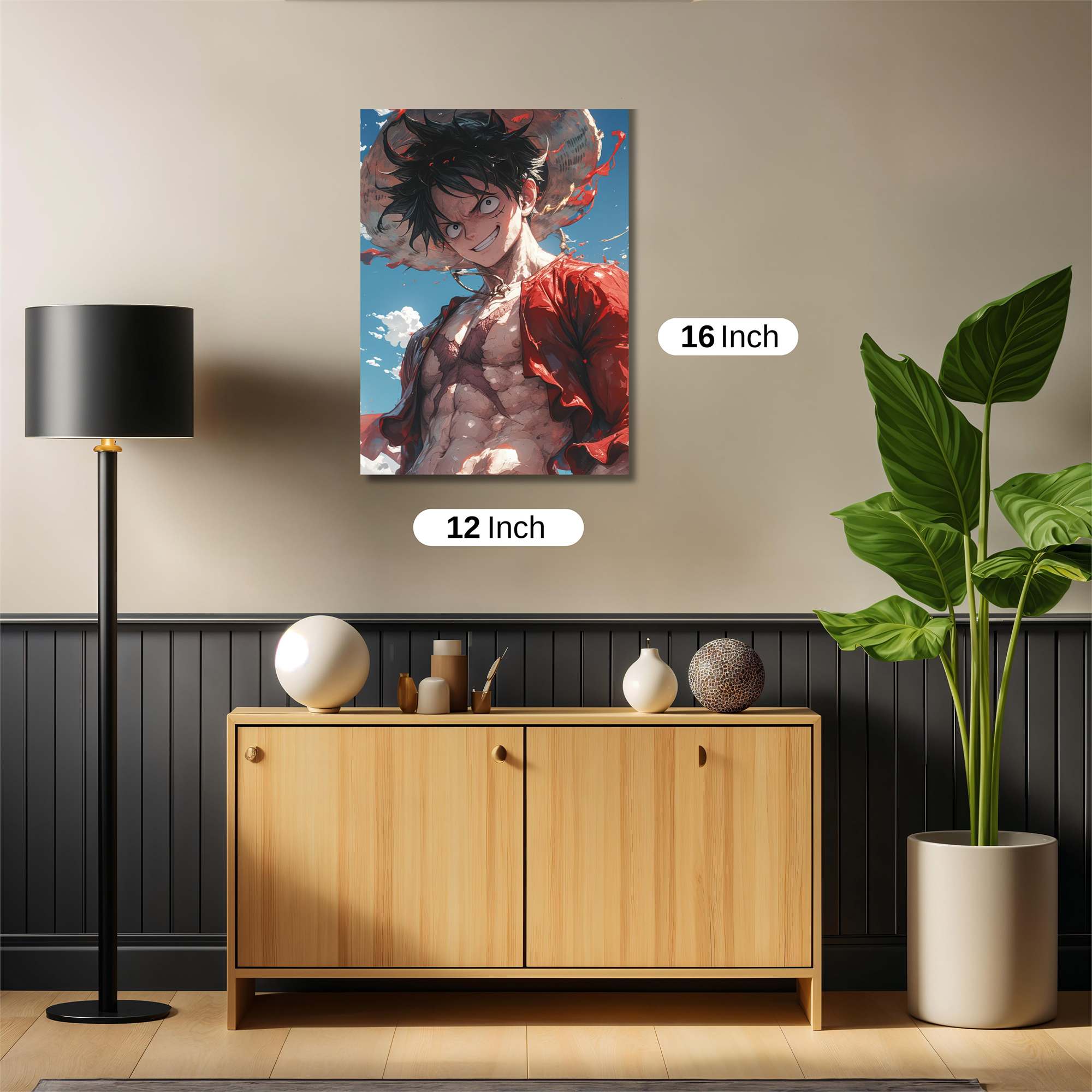 Luffy Radiant Safe Wall Magnetic / M