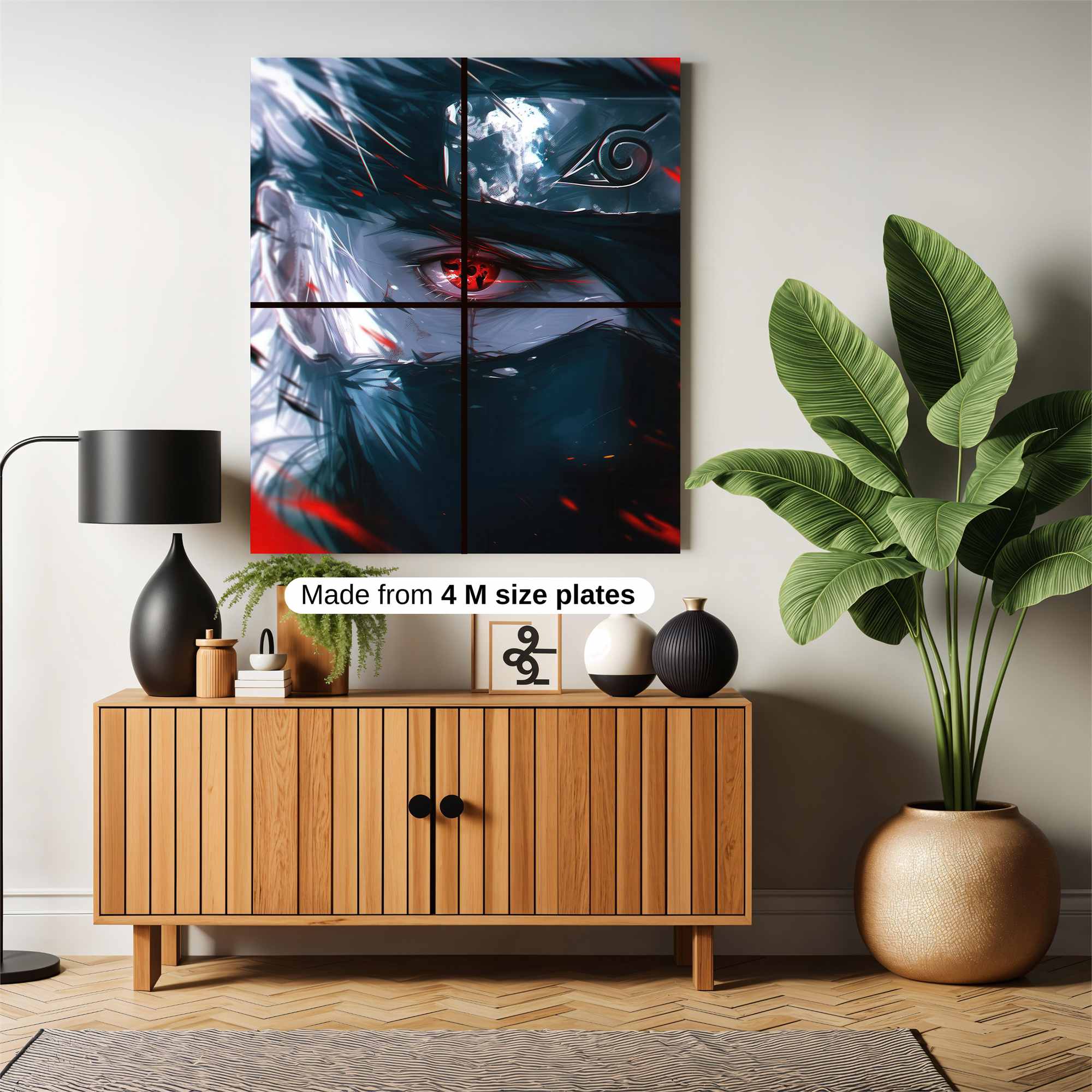 Kakashi Brooding Safe Wall Magnetic / M