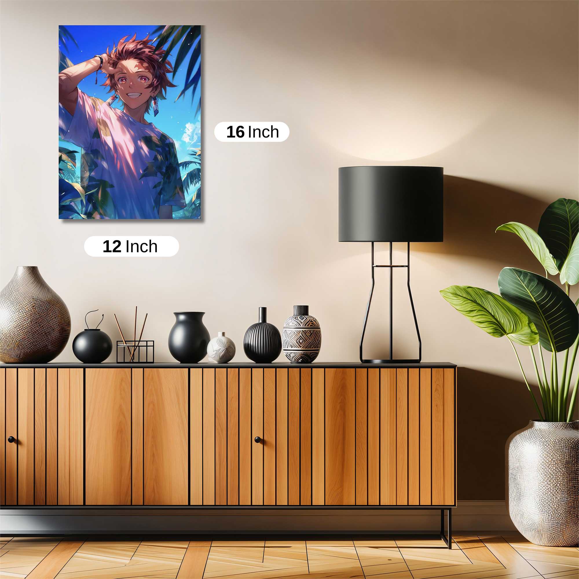 Tanjiro Tranquil Safe Wall Magnetic / M