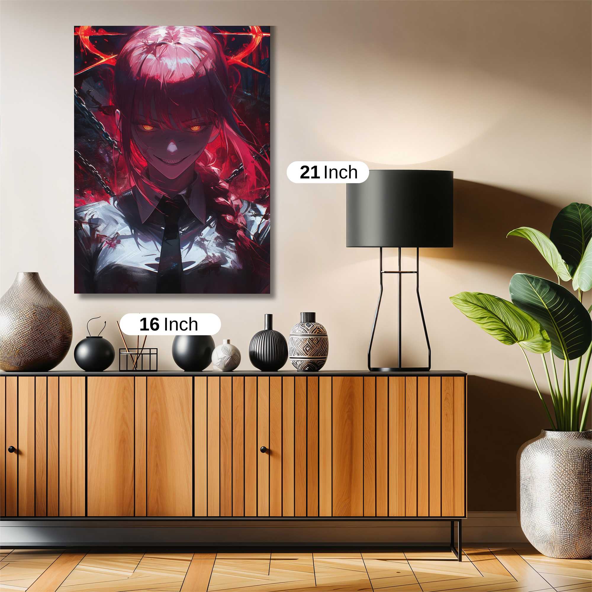 Demon Smirk Safe Wall Magnetic / M