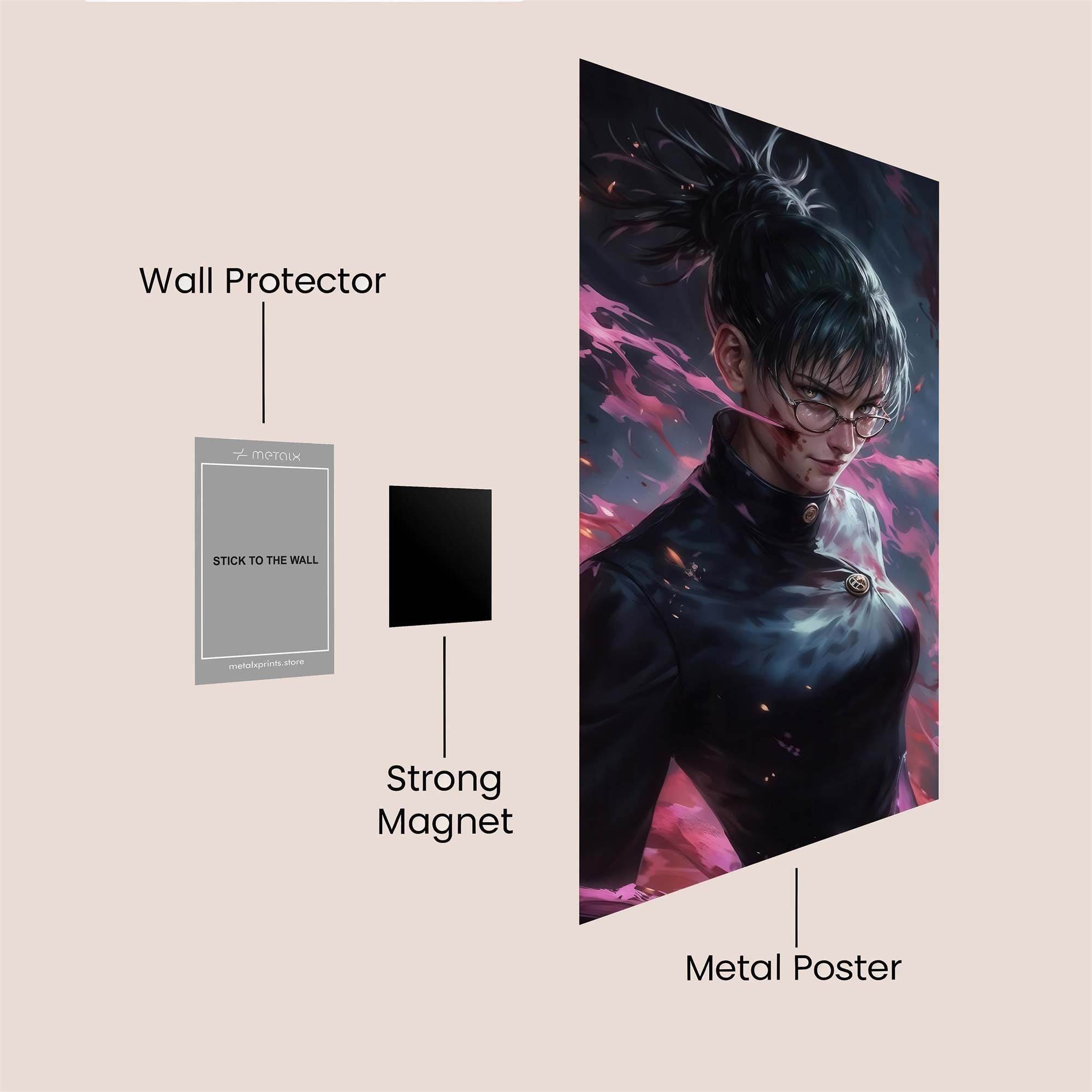 Nobara Fierce Safe Wall Magnetic / M