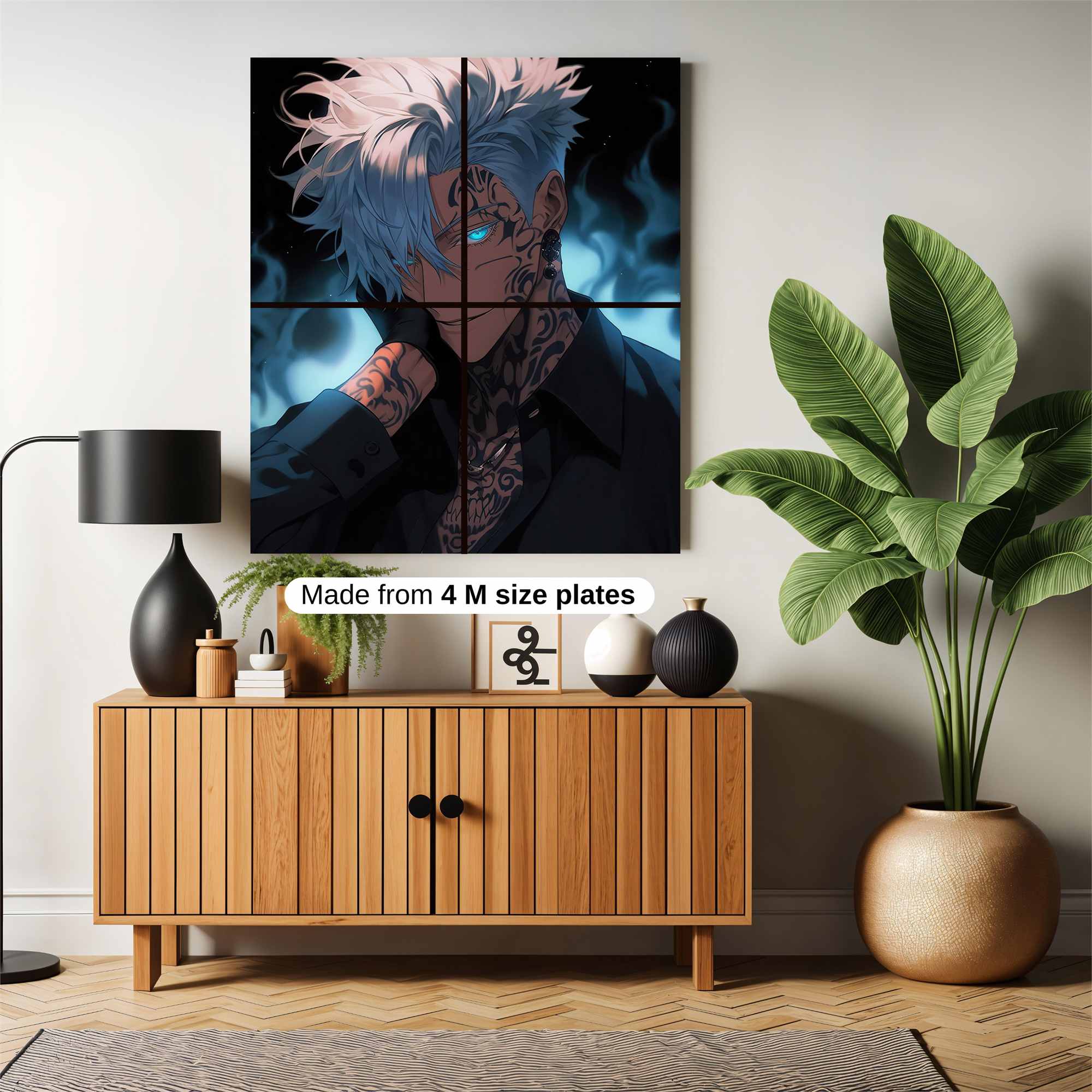 Jujutsu Mystic Safe Wall Magnetic / M