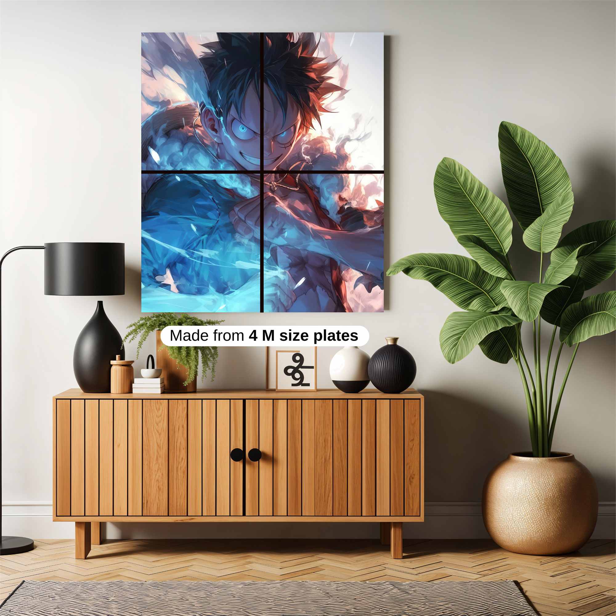 Luffy Radiant Safe Wall Magnetic / M