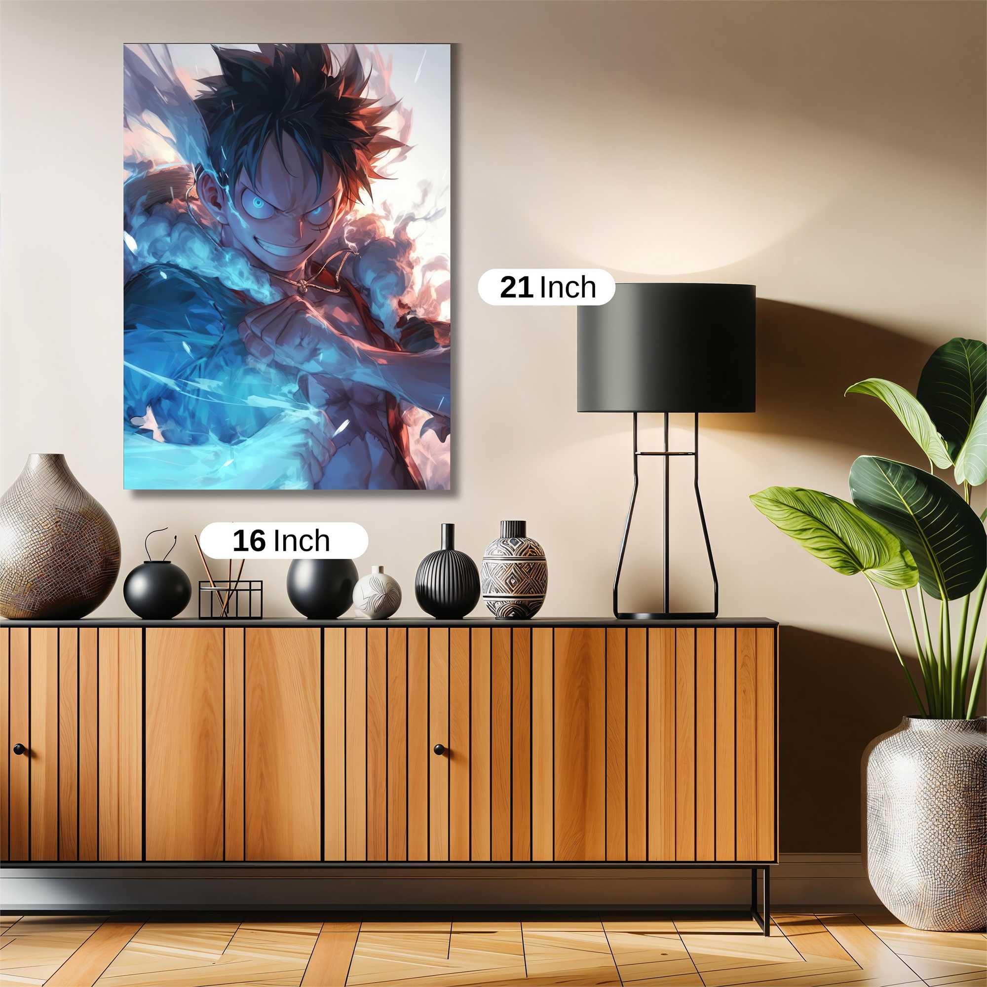 Luffy Radiant Safe Wall Magnetic / M