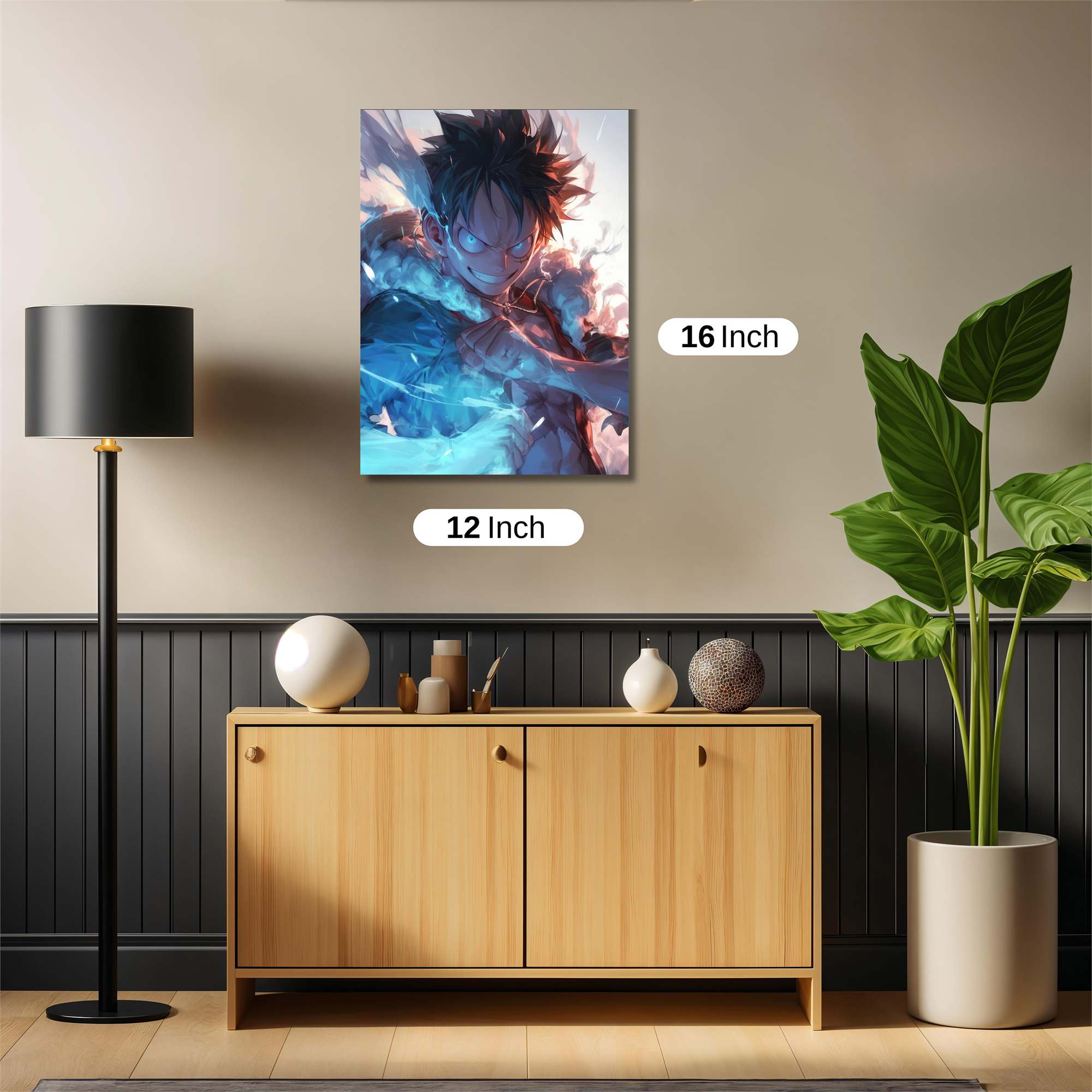 Luffy Radiant Safe Wall Magnetic / M