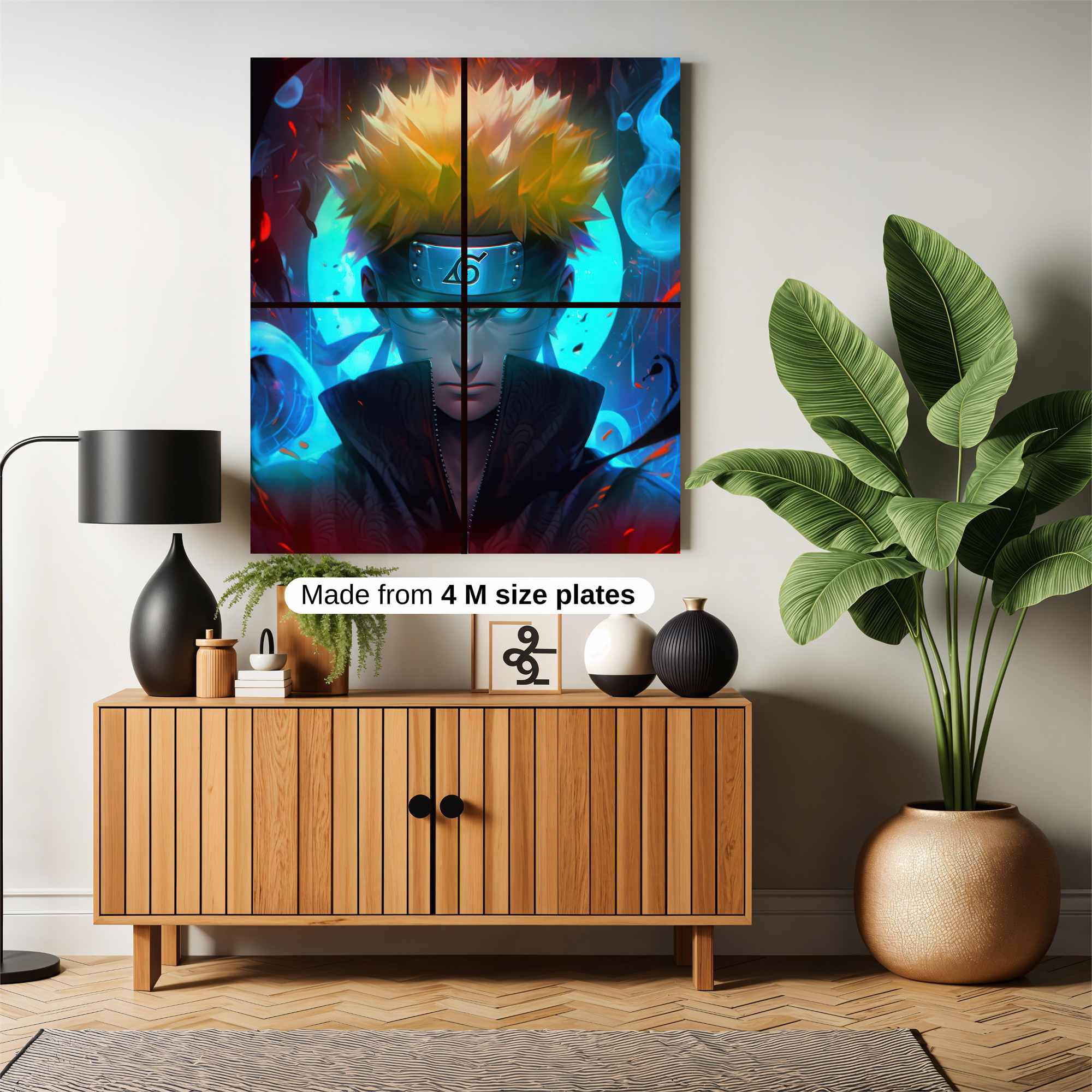 Naruto Eclipsed Safe Wall Magnetic / M
