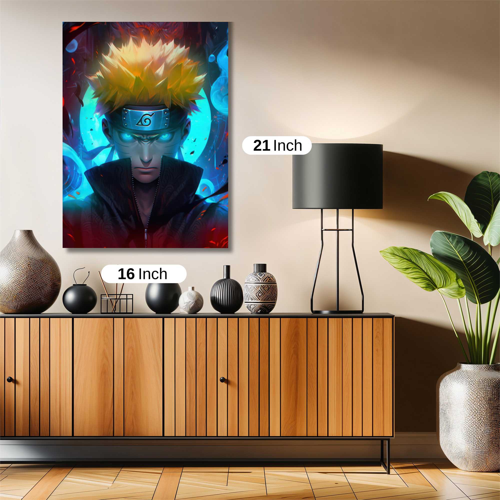 Naruto Eclipsed Safe Wall Magnetic / M