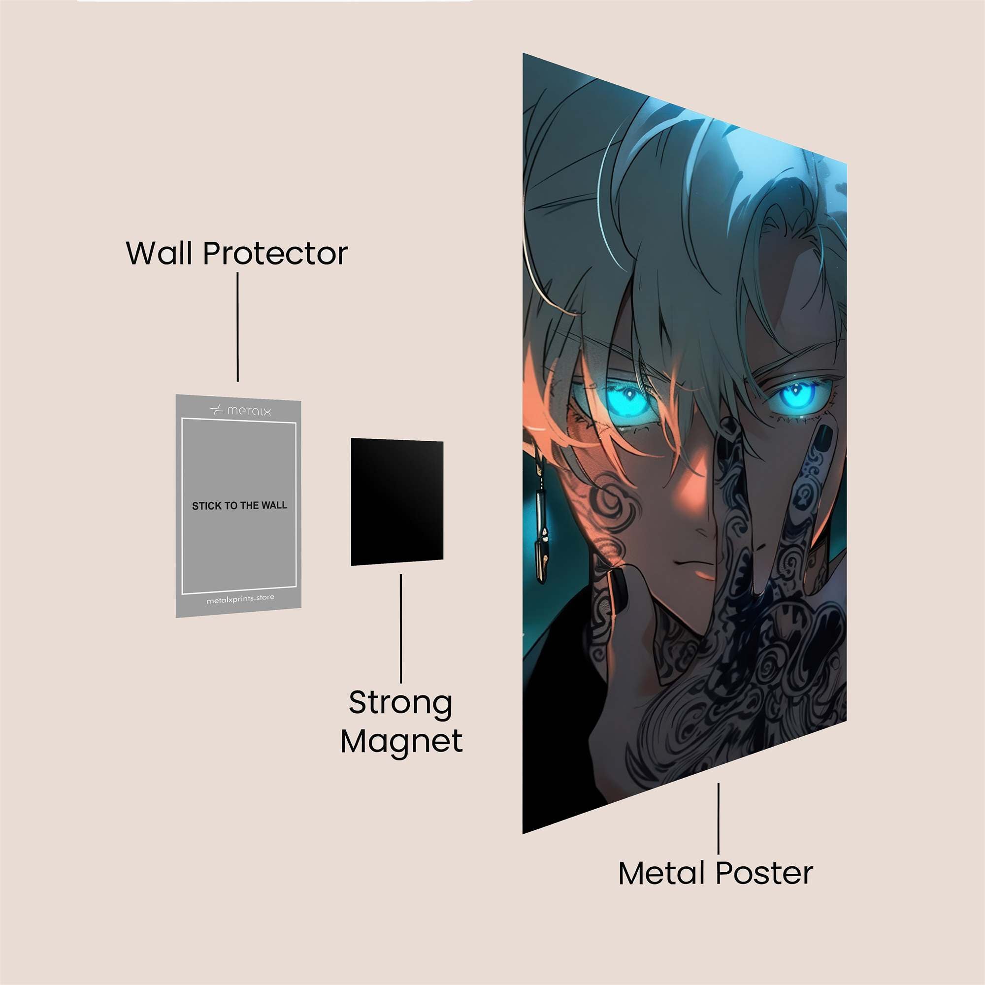 Gojo Enigmatic Safe Wall Magnetic / M