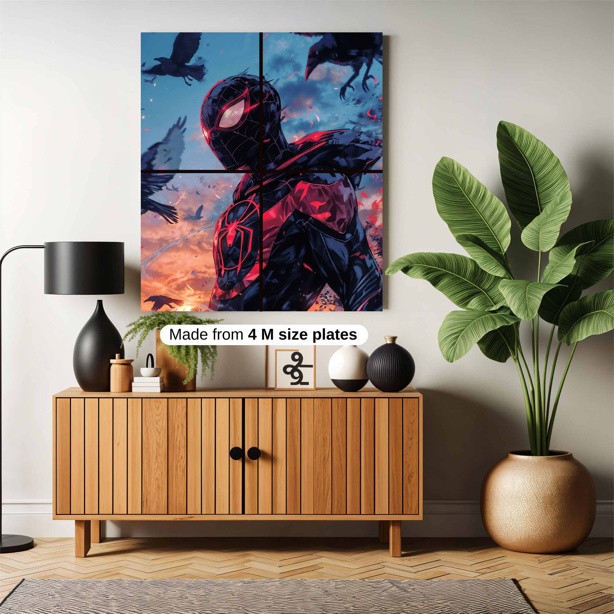 Spider Twilight Safe Wall Magnetic / M