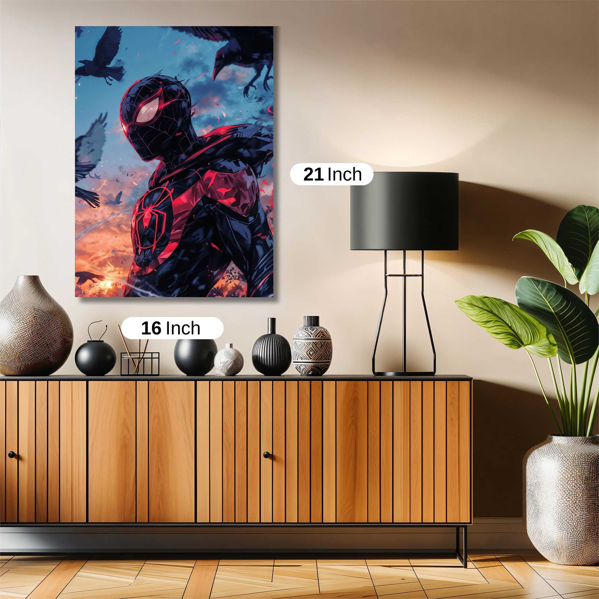 Spider Twilight Safe Wall Magnetic / M