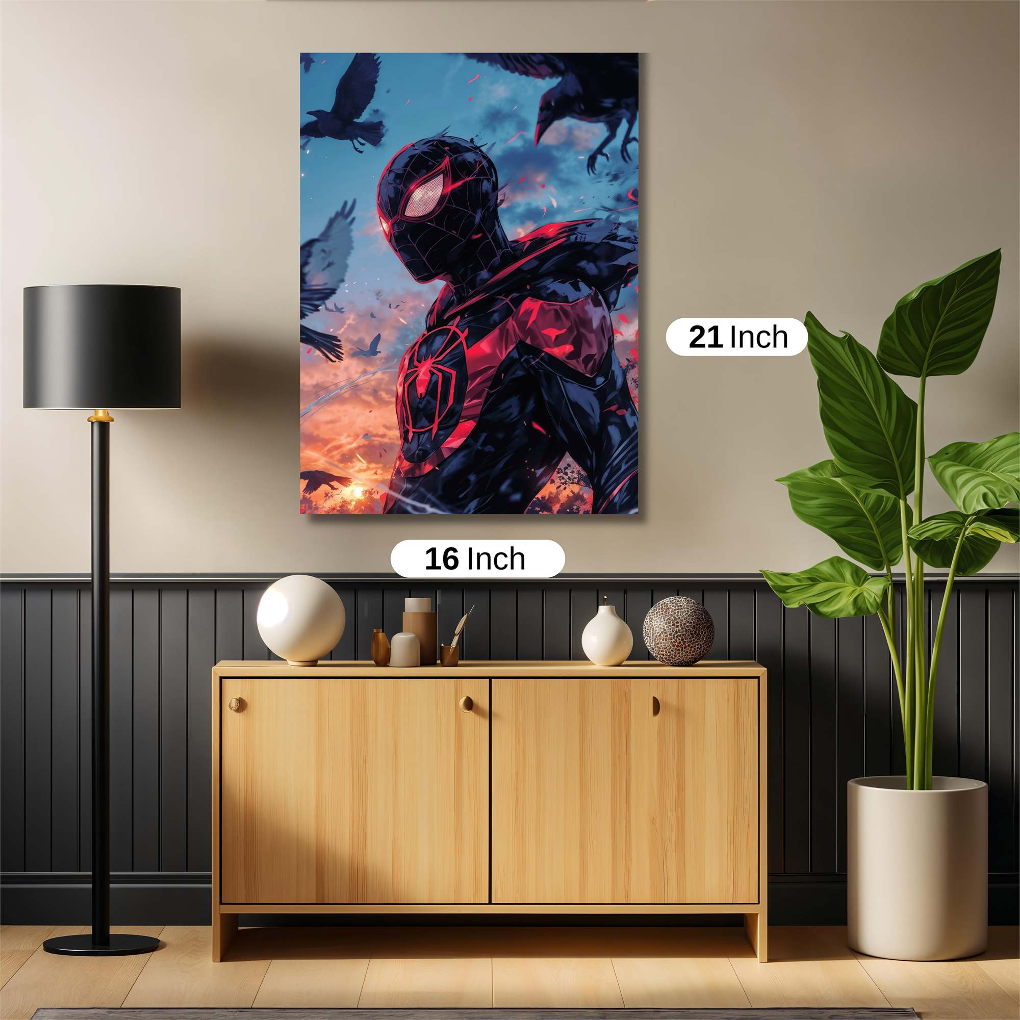 Spider Twilight Safe Wall Magnetic / M