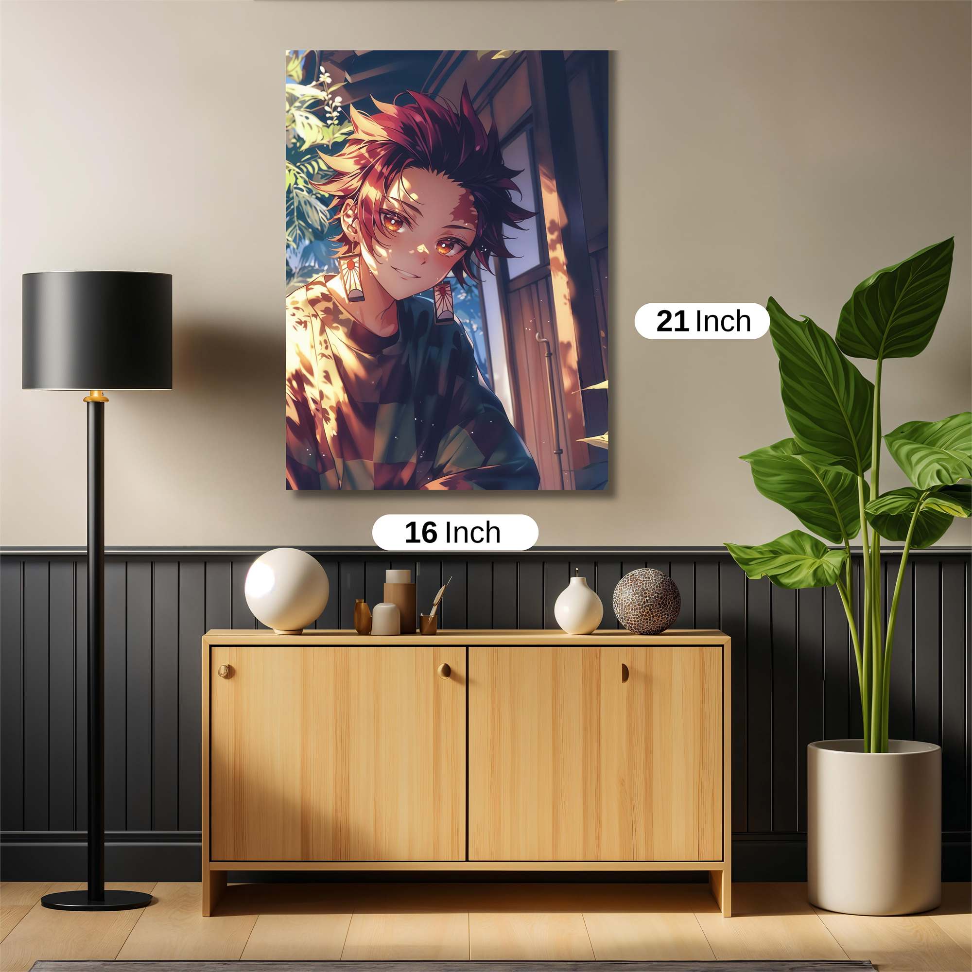 Tanjiro Tranquil Safe Wall Magnetic / M