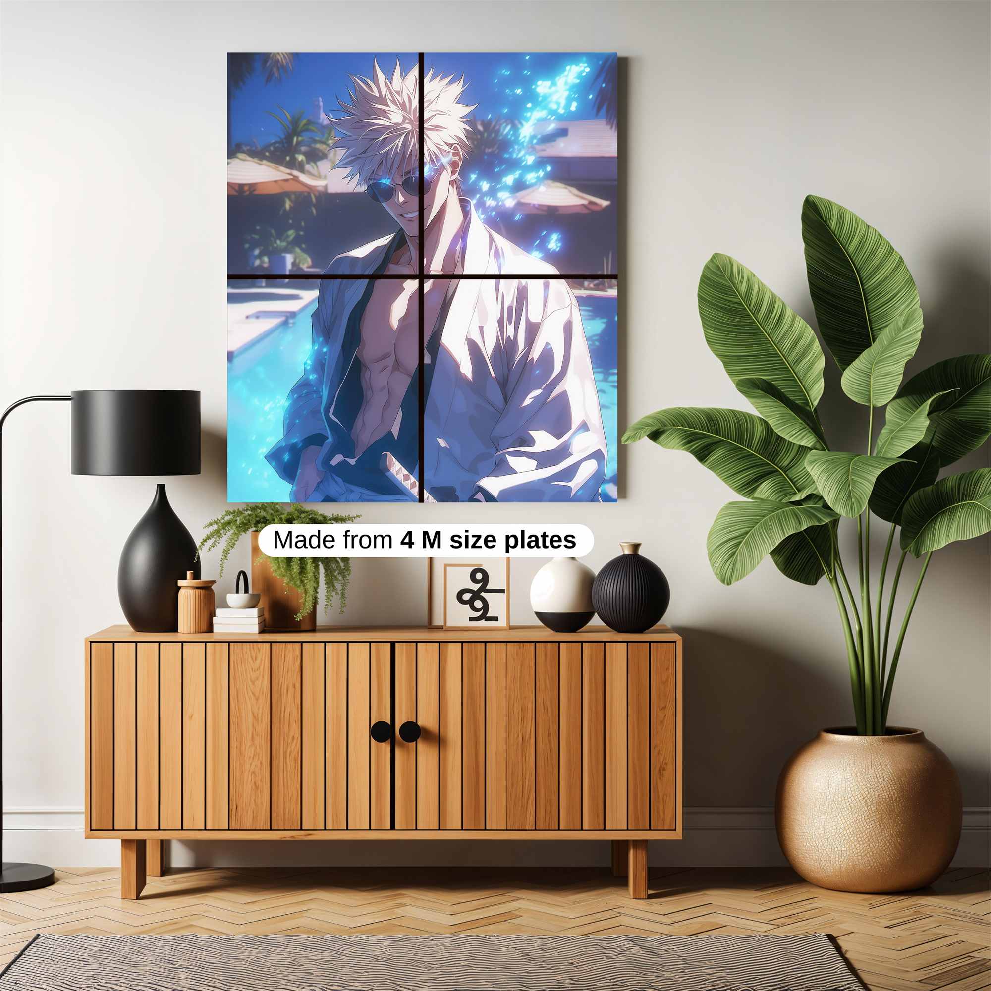 Silver Swagger Safe Wall Magnetic / M