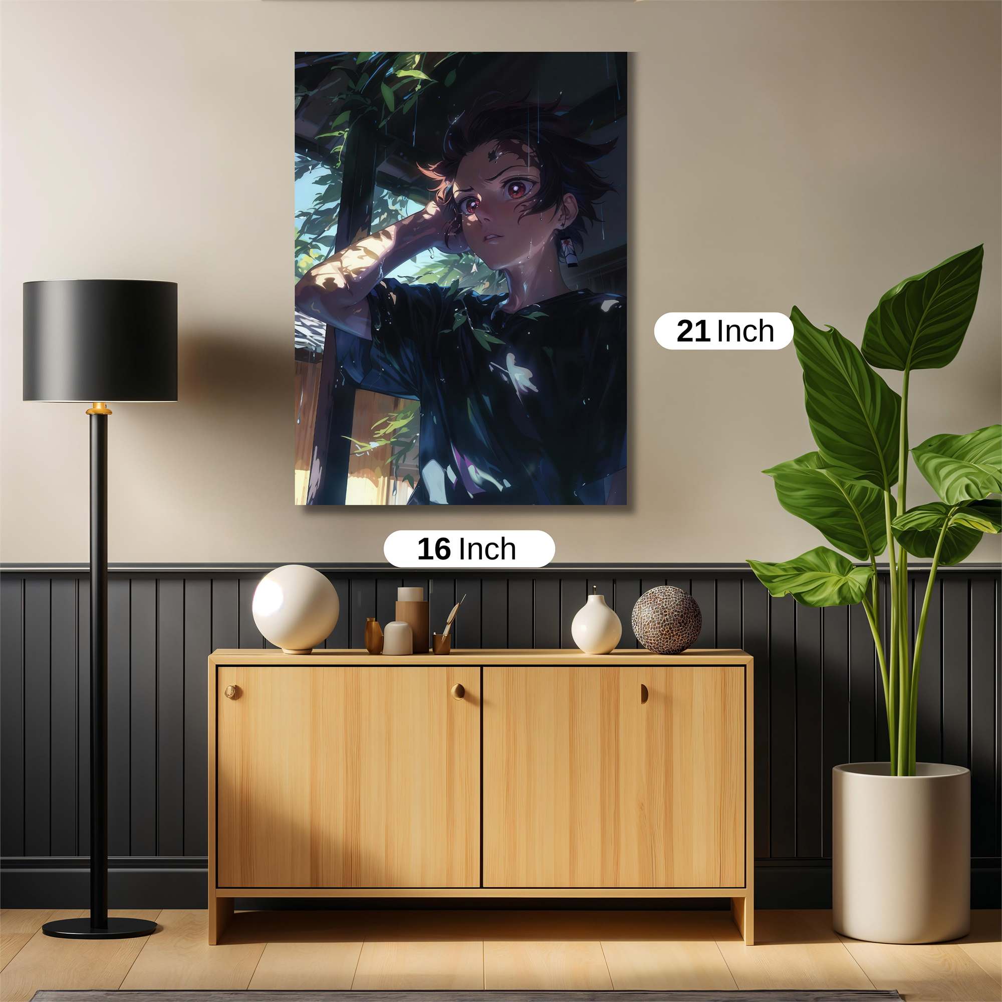 Tanjiro Tranquil Safe Wall Magnetic / M