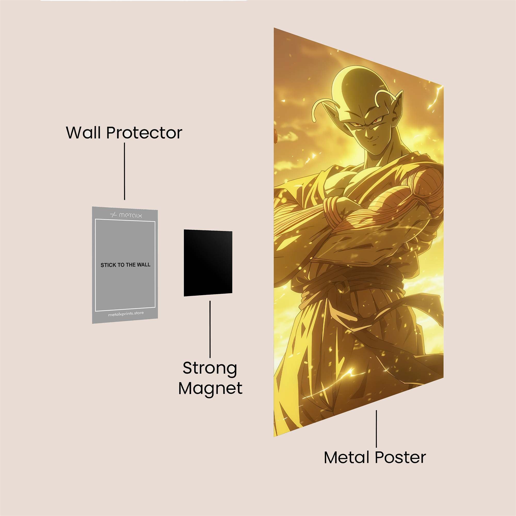 Piccolo Radiant Safe Wall Magnetic / M