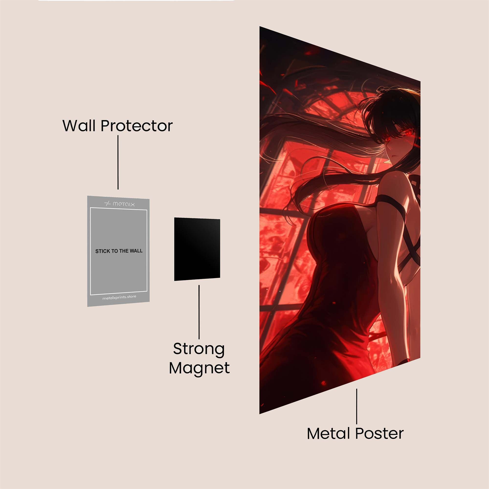 Miko Enigma Safe Wall Magnetic / M