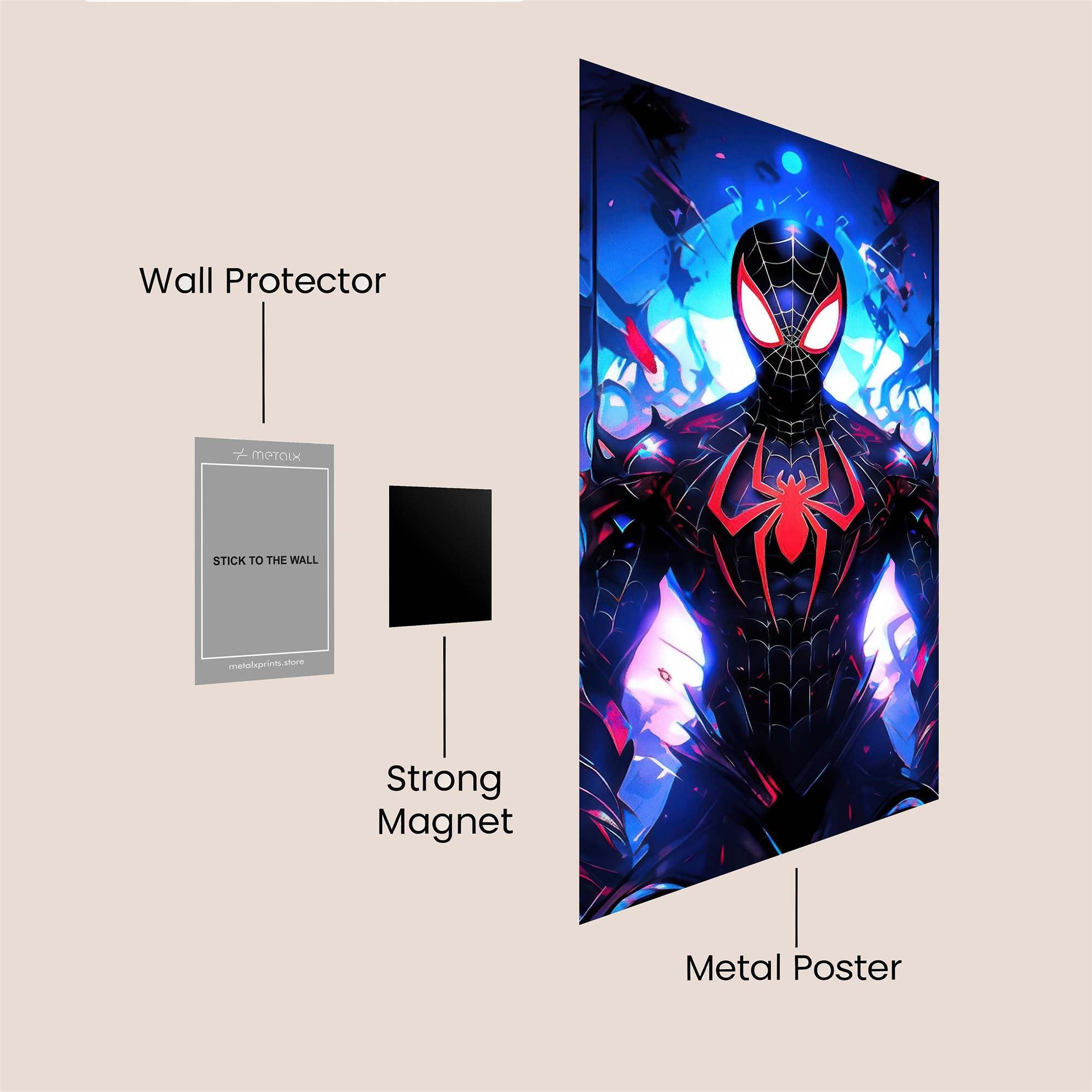 Miles Menacing Safe Wall Magnetic / M