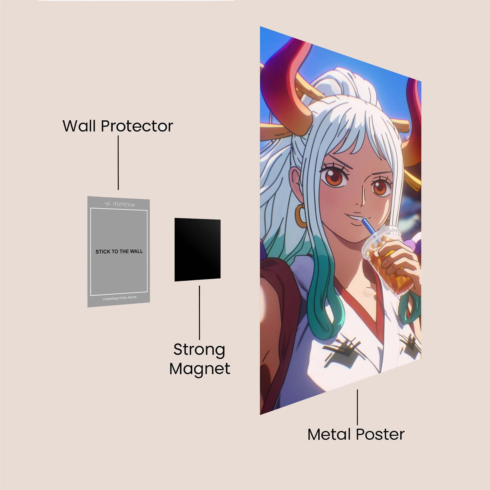 Yamato Adventurous Safe Wall Magnetic / M