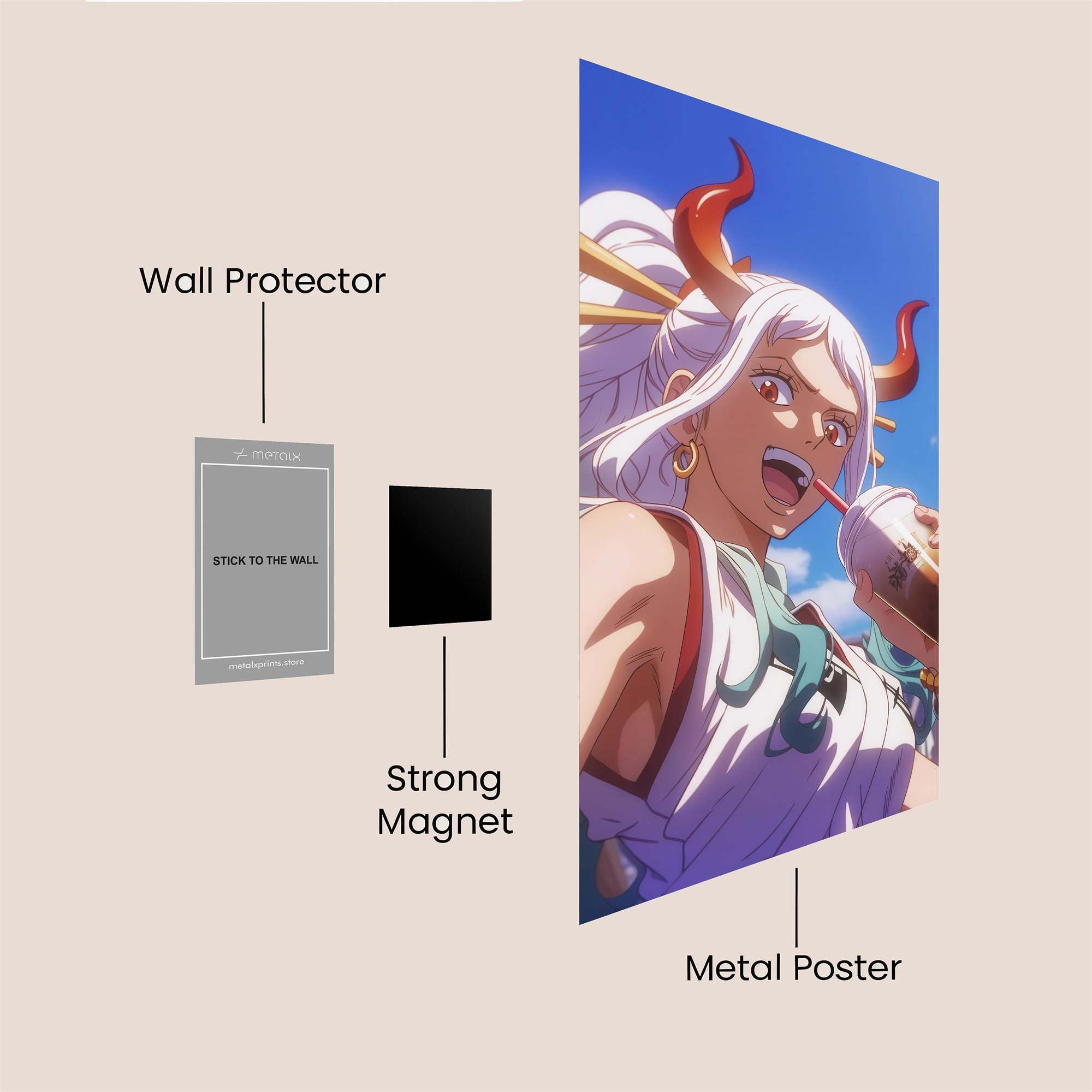 Yamato Joyful Safe Wall Magnetic / M