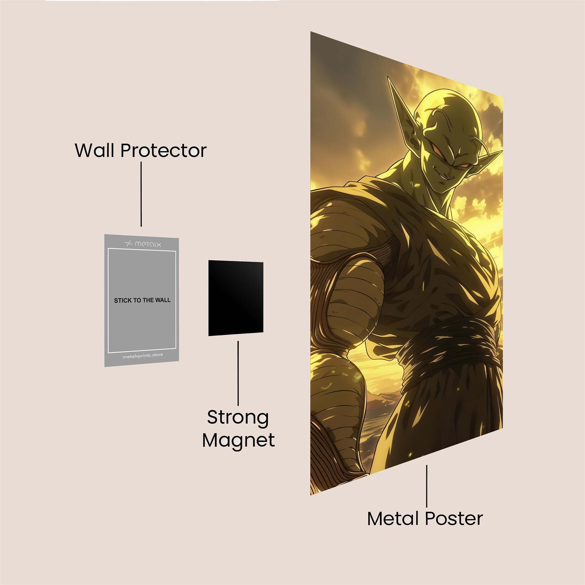 Piccolo Serene Safe Wall Magnetic / M