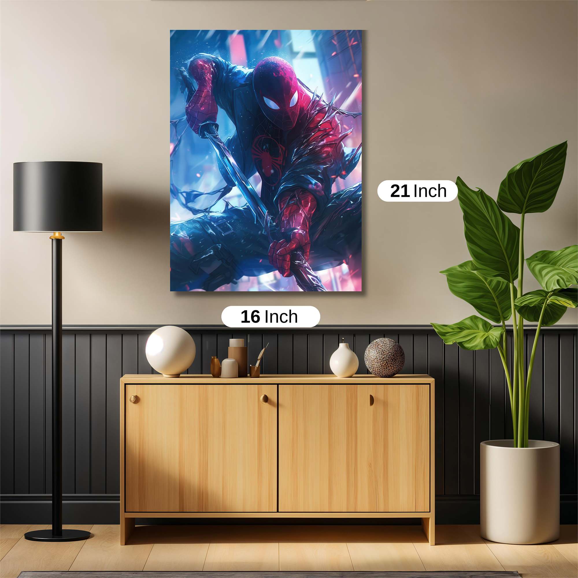 Spider Vengeance Safe Wall Magnetic / M
