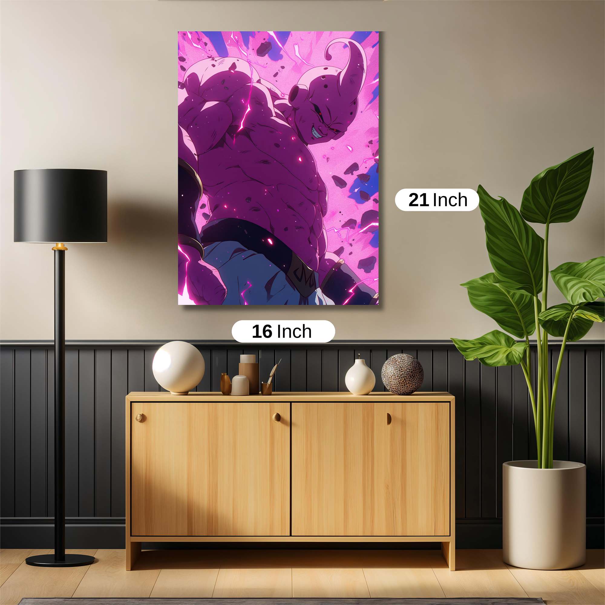 Beerus Fierce Safe Wall Magnetic / M