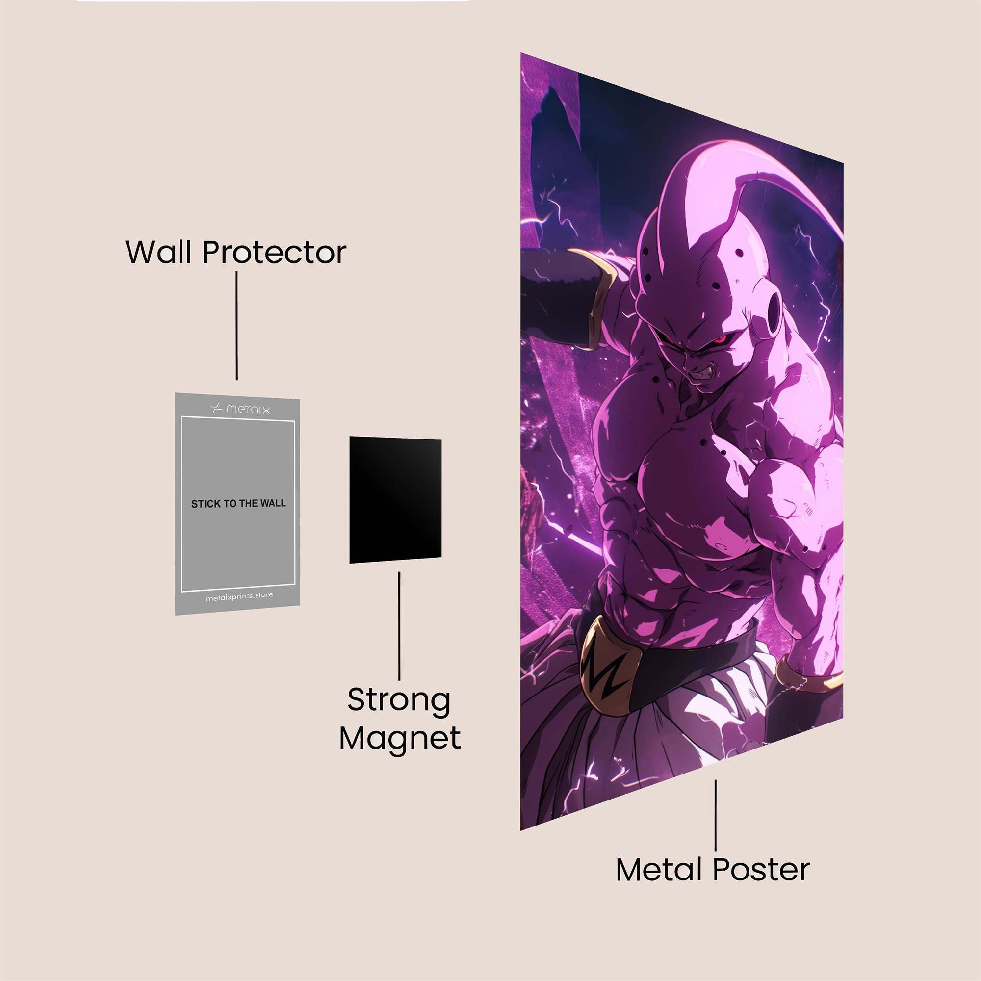 Majin Menace Safe Wall Magnetic / M