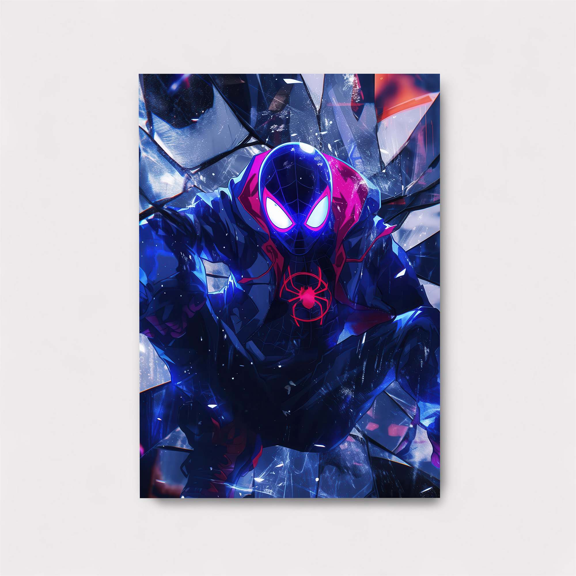 Spider Shattered Safe Wall Magnetic / M