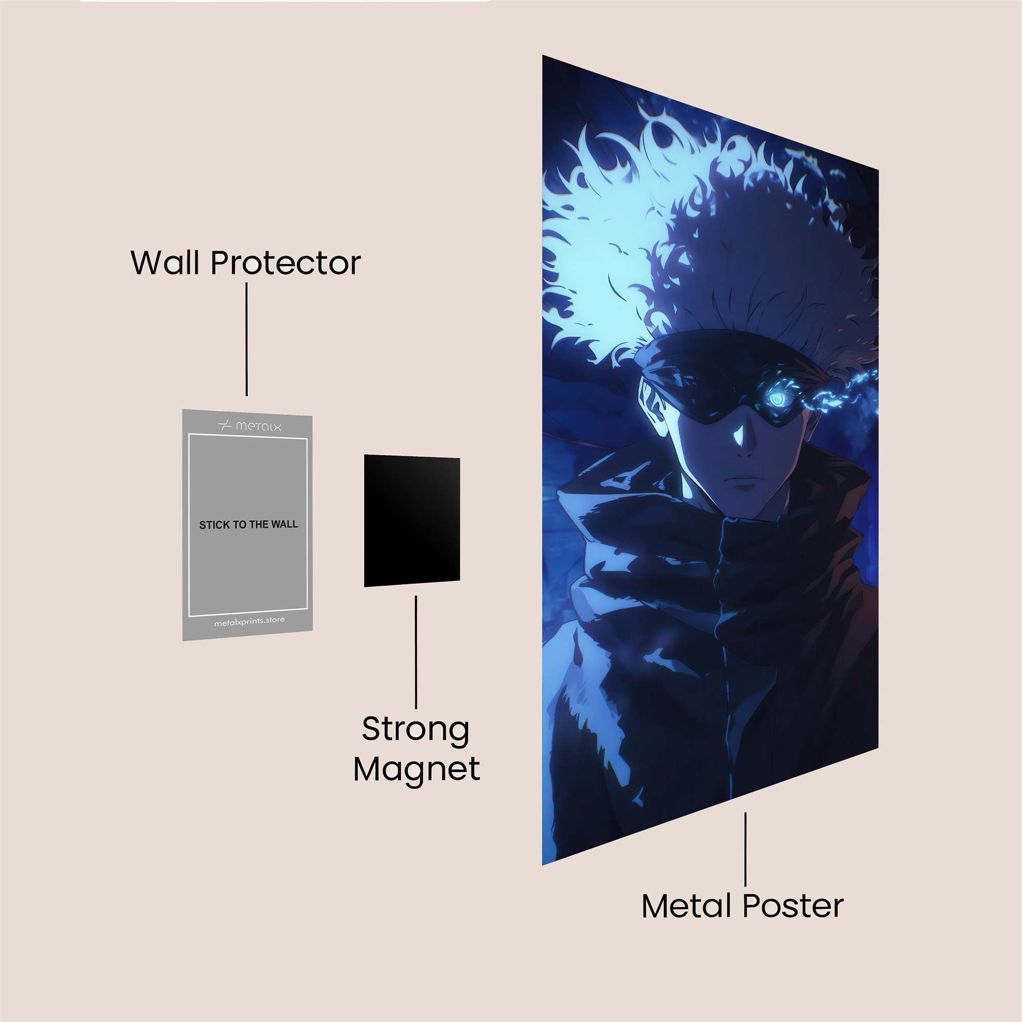 Satoru Serene Safe Wall Magnetic / M