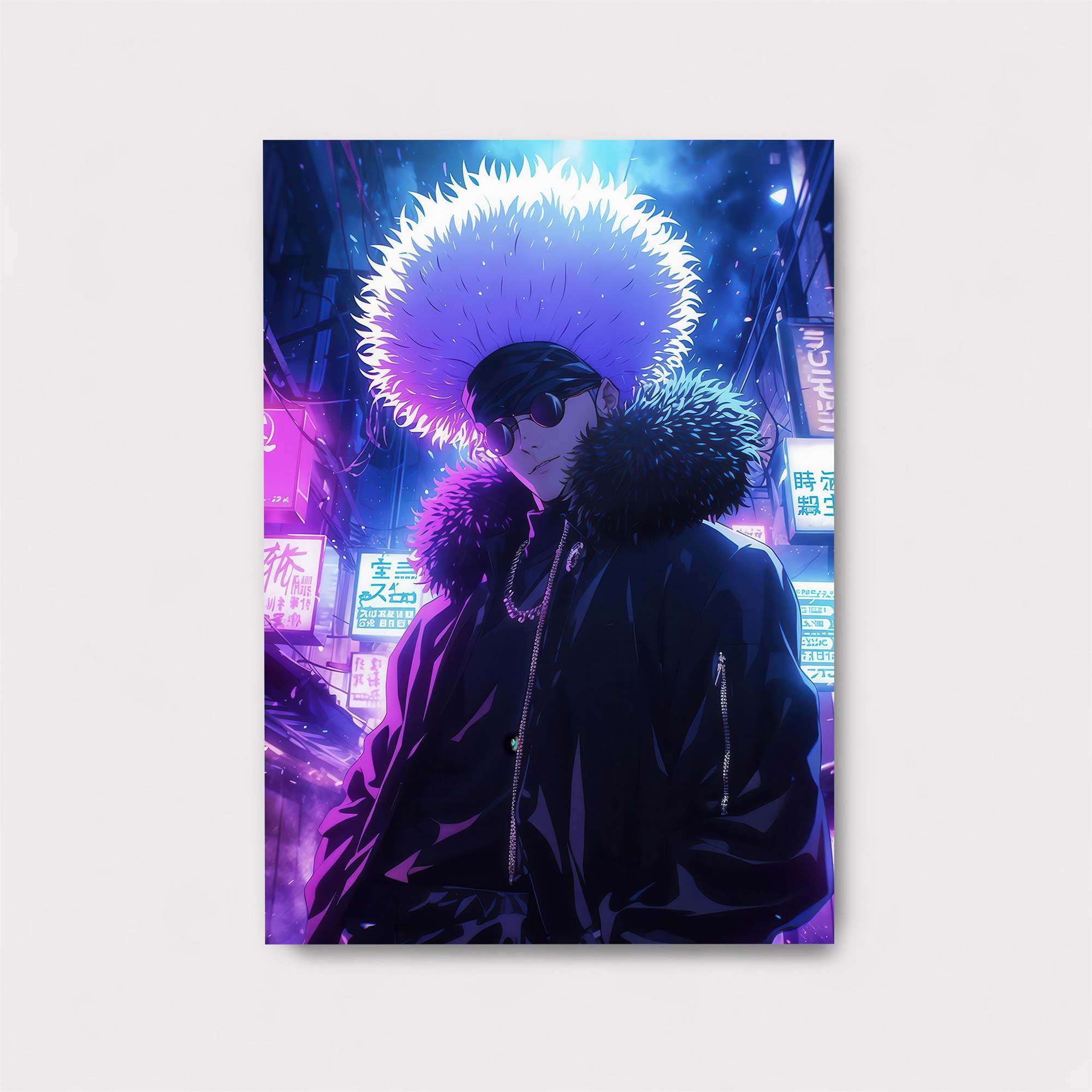 Neon Samurai Safe Wall Magnetic / M