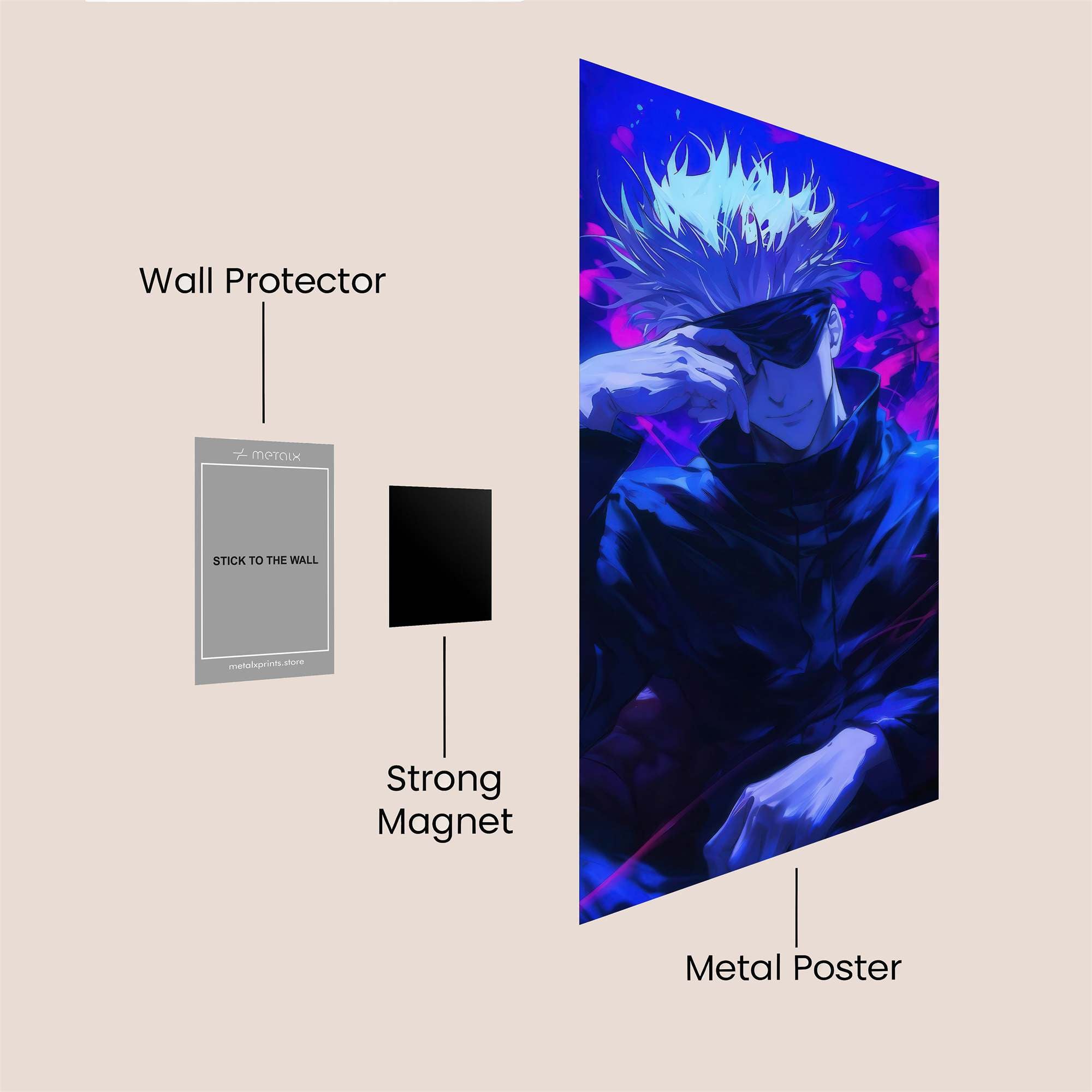 Satoru Serene Safe Wall Magnetic / M