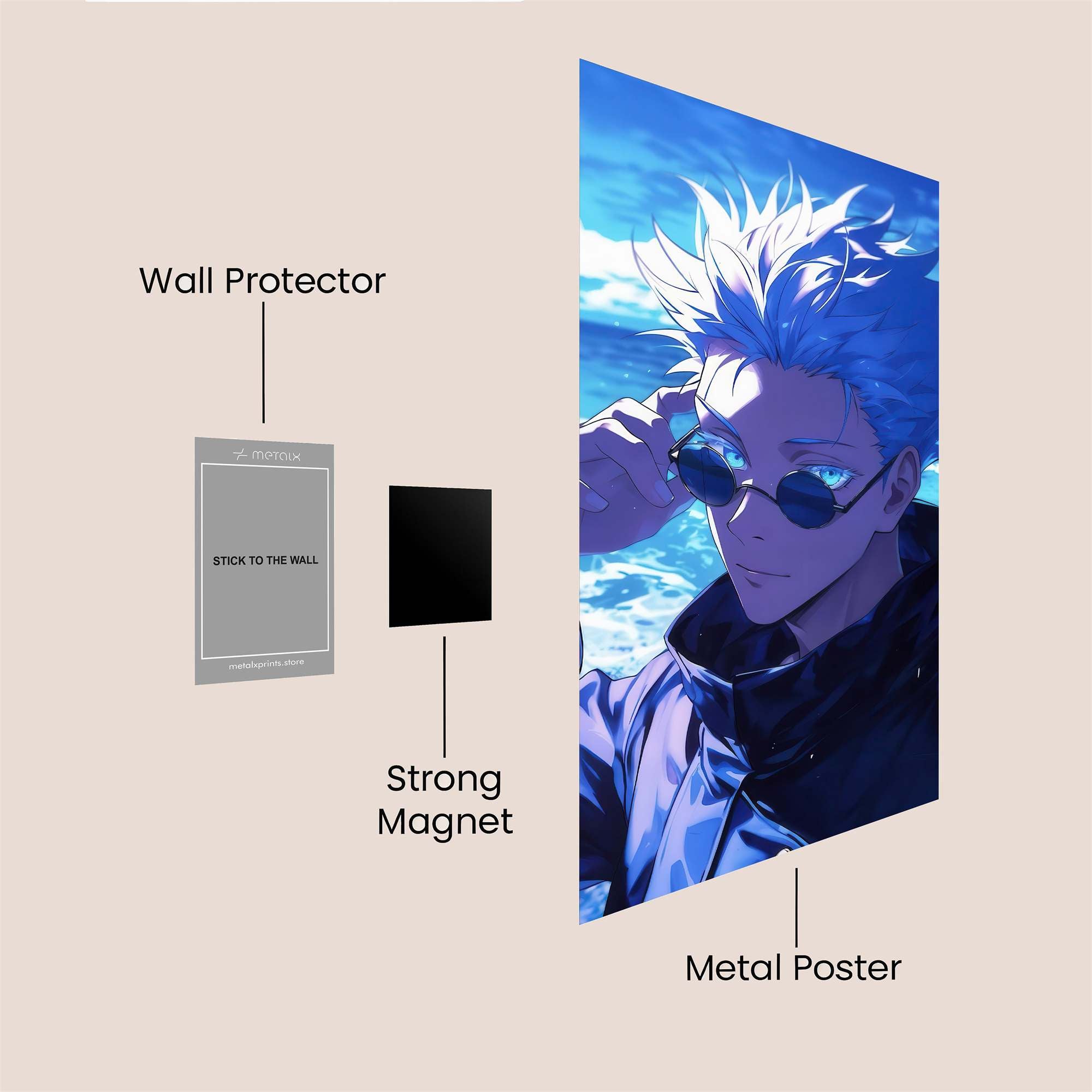 Satoru Serene Safe Wall Magnetic / M