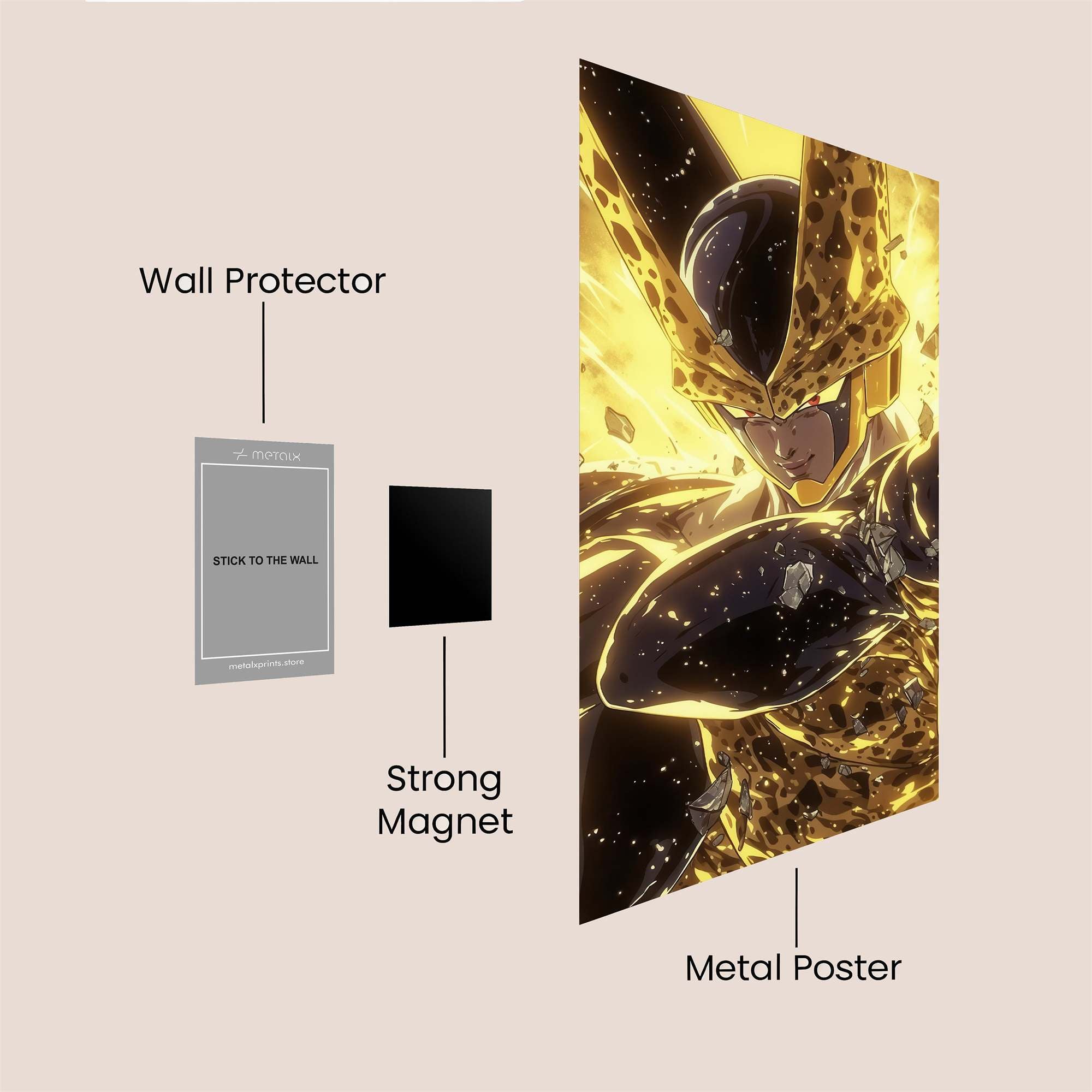 Cell Radiant Safe Wall Magnetic / M