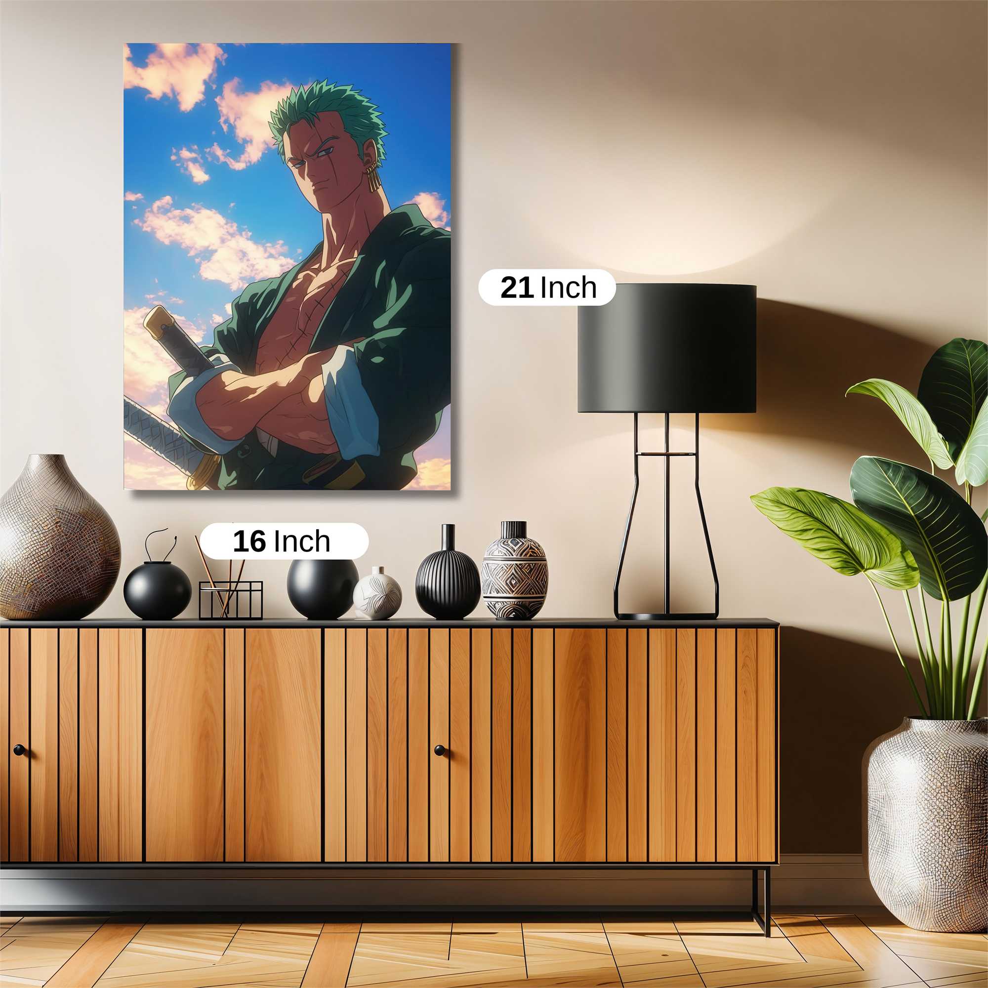 Roronoa Radiant Safe Wall Magnetic / M