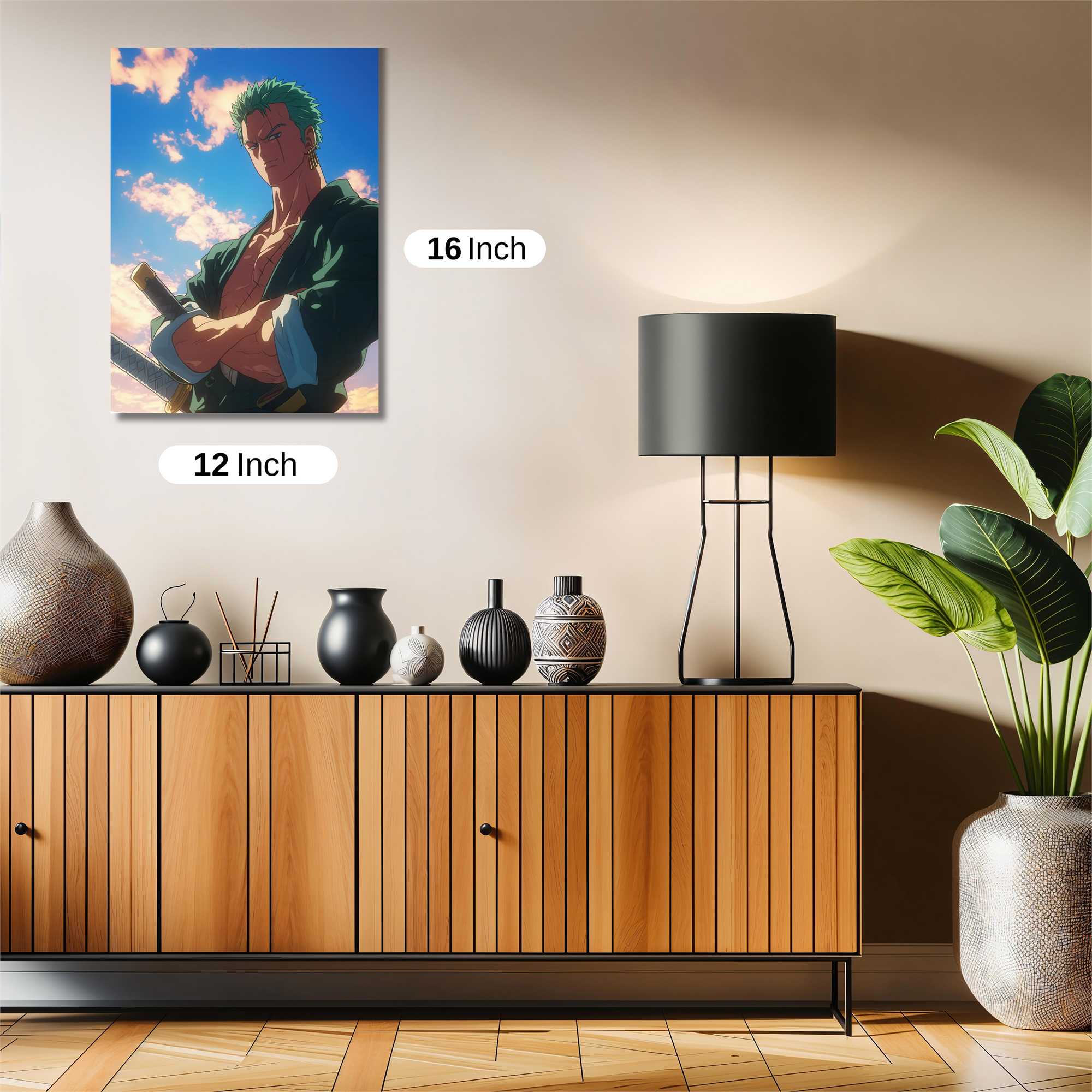 Roronoa Radiant Safe Wall Magnetic / M