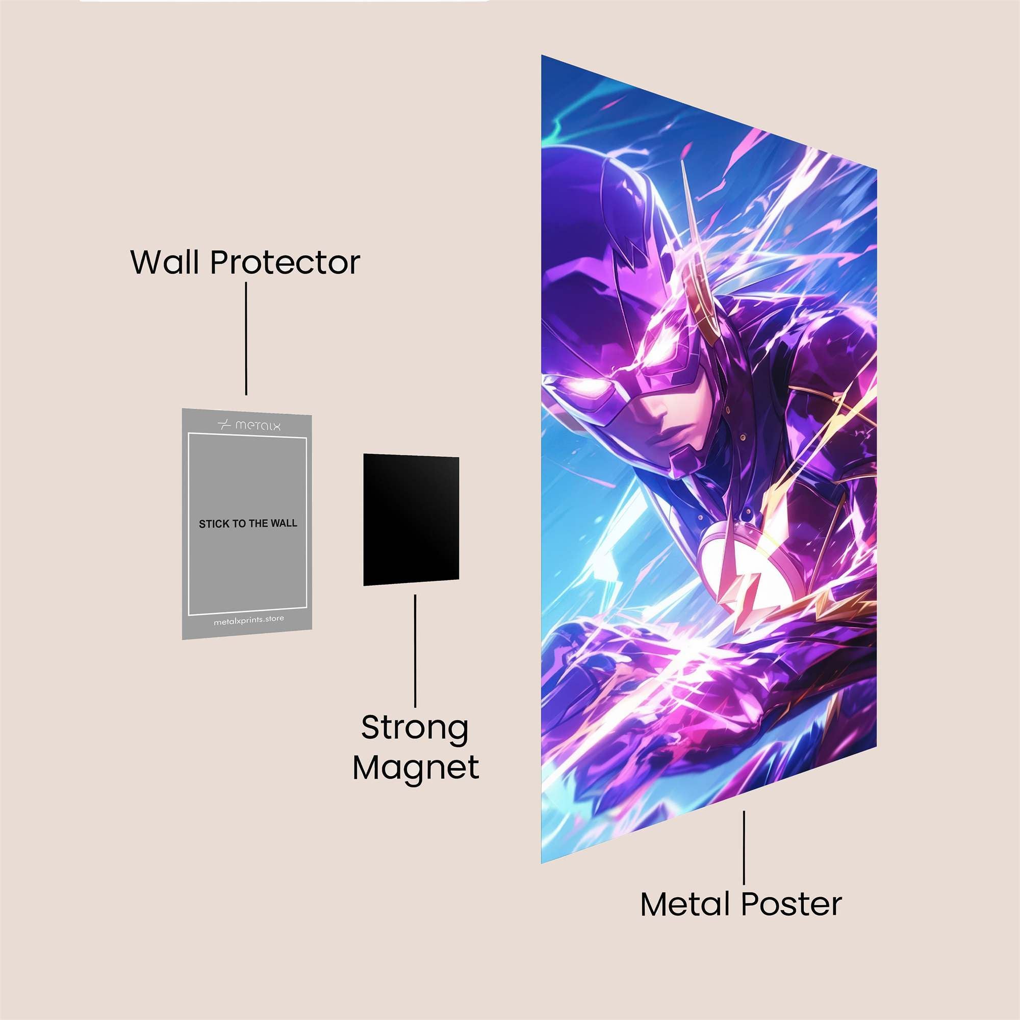 Flash Dynamic Safe Wall Magnetic / M