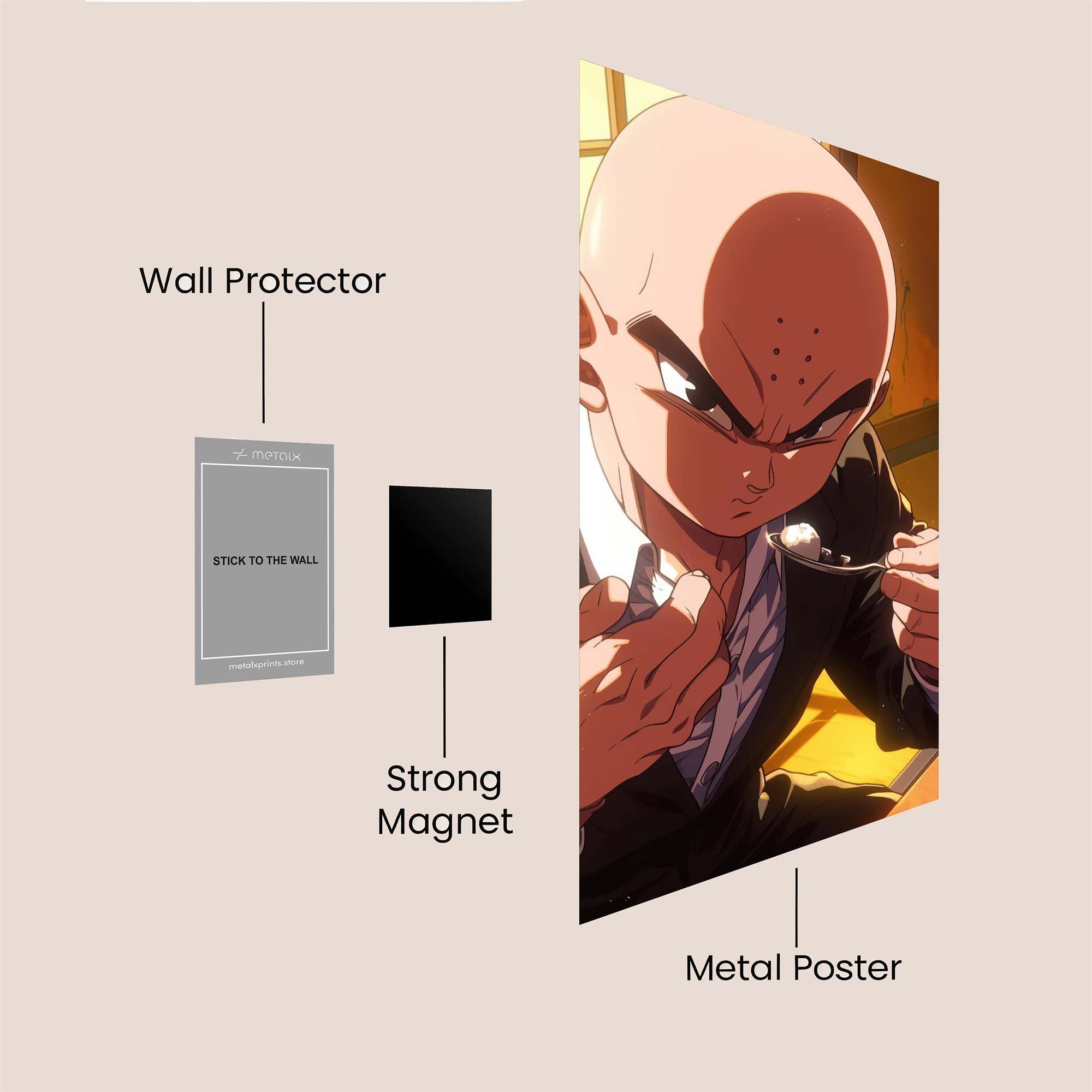 Piccolo Pensive Safe Wall Magnetic / M