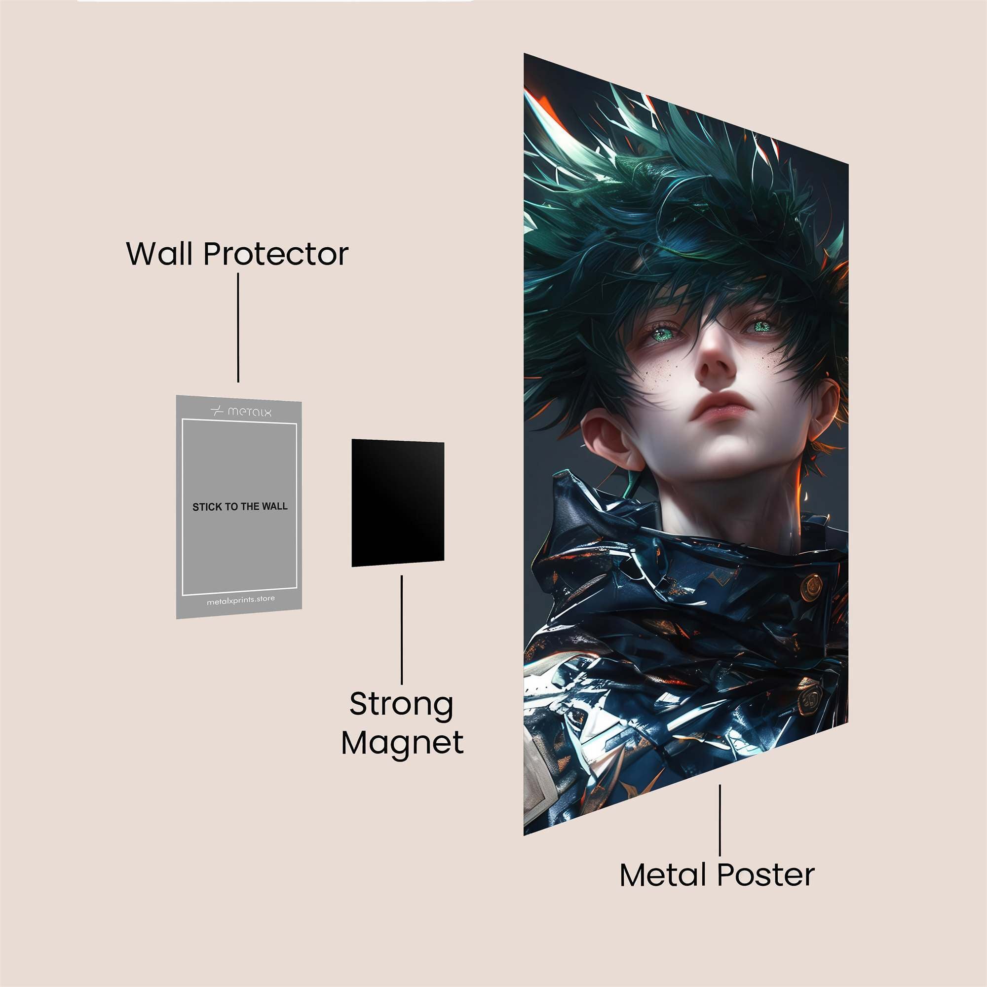 Midoriya Mystery Safe Wall Magnetic / M