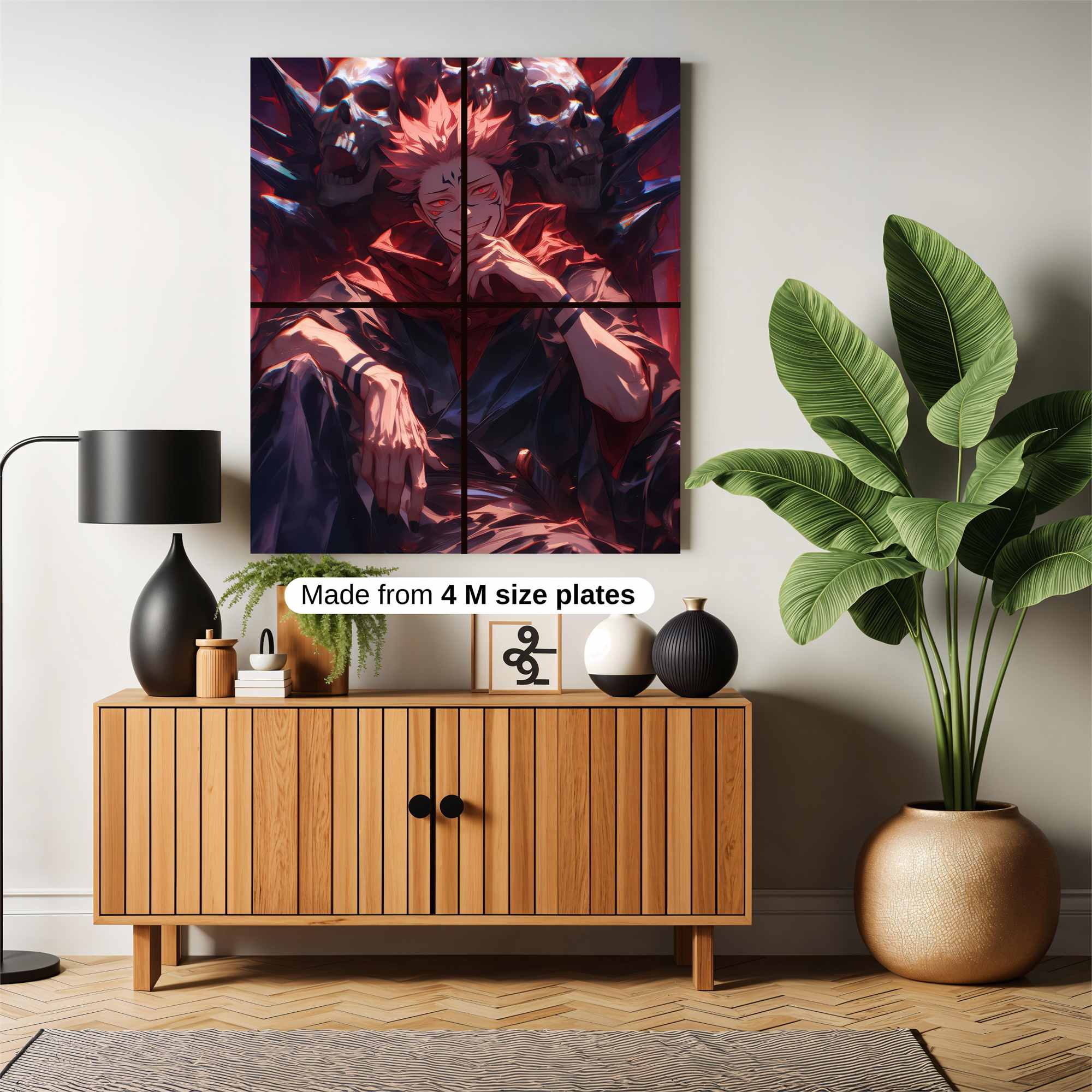 Sukuna Sinister Safe Wall Magnetic / M