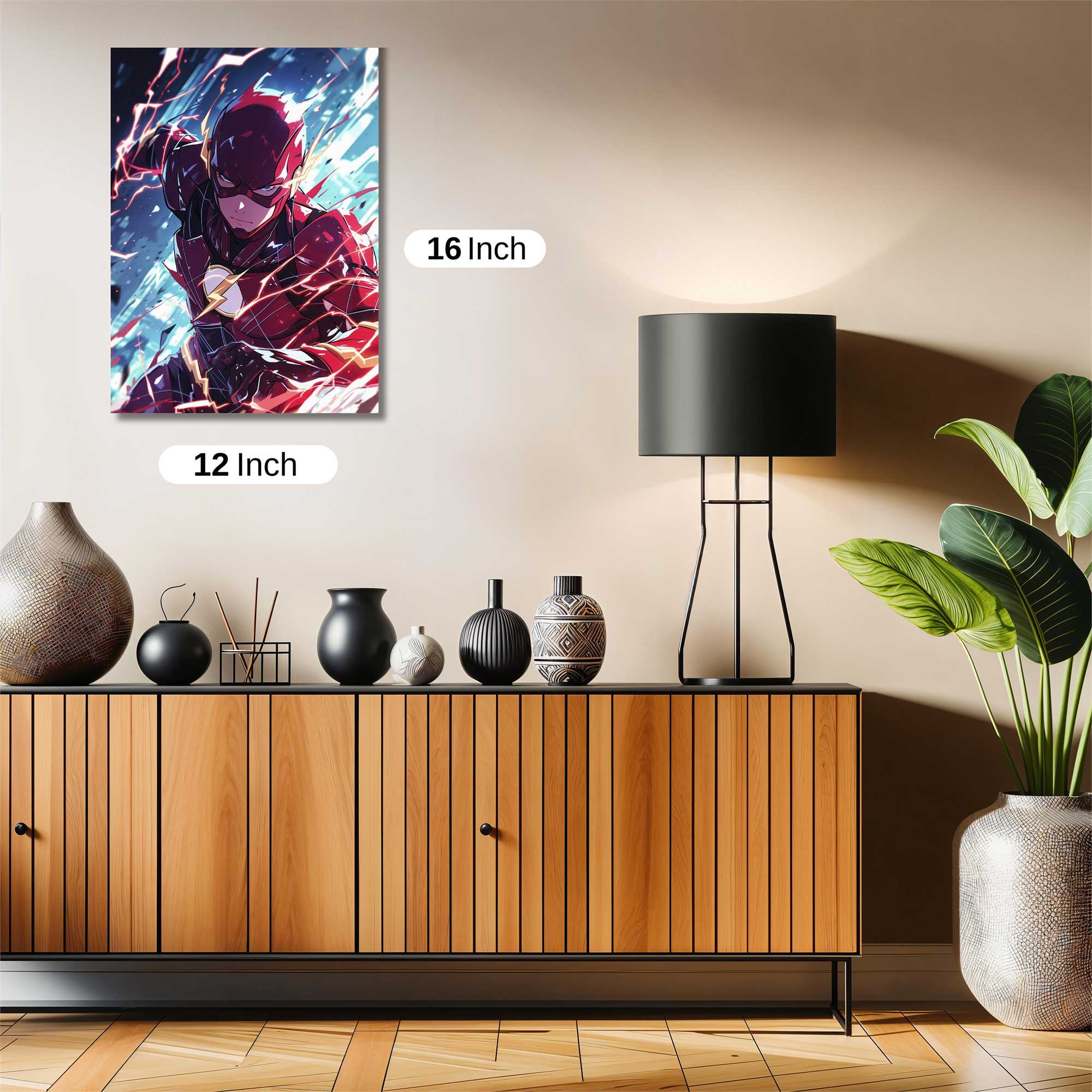 Flash Dazzling Safe Wall Magnetic / M