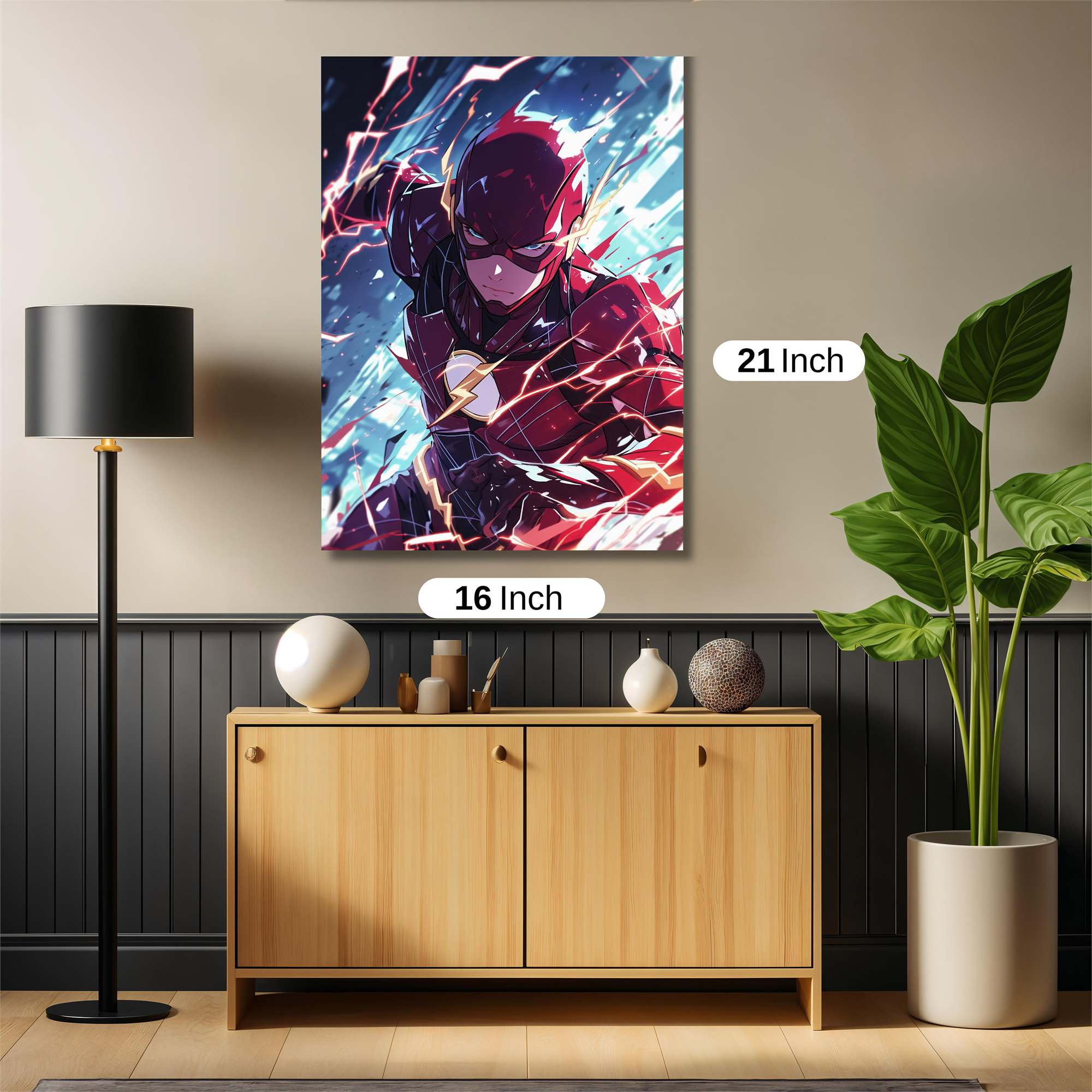 Flash Dazzling Safe Wall Magnetic / M